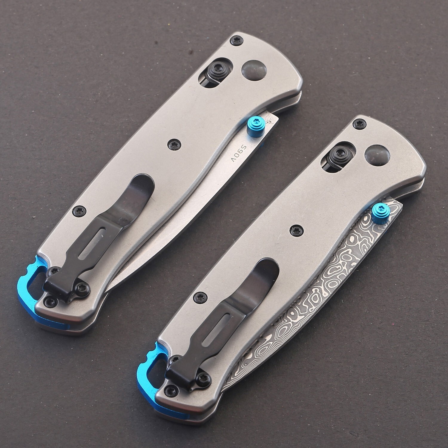 titanium handle lanyard hole axis lock pocket tactical survival folding knife US