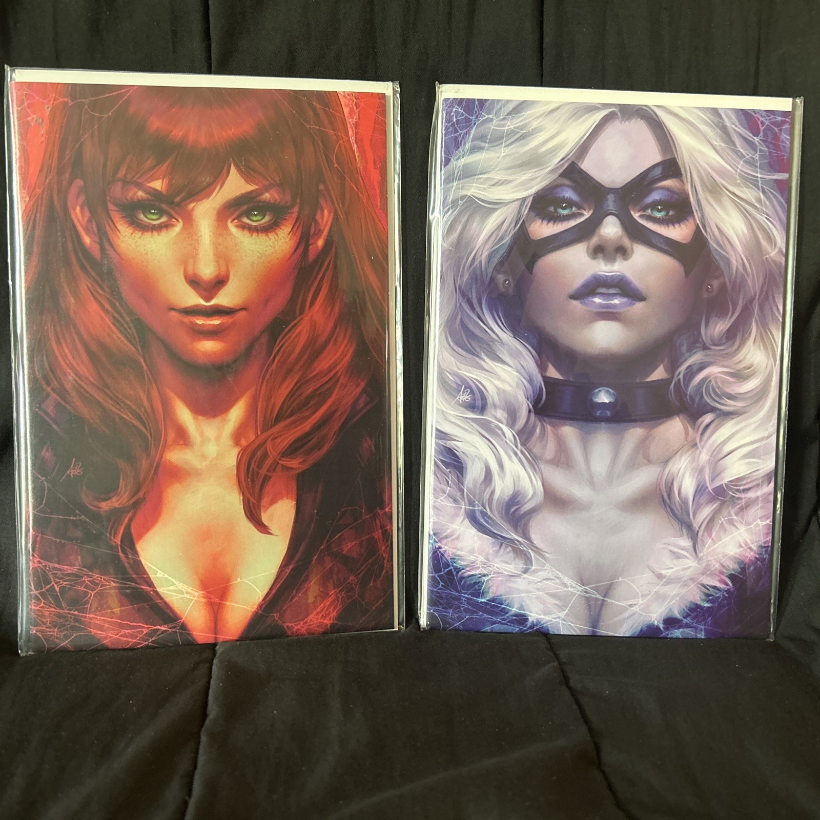 AMAZING SPIDER-MAN #1 ARTGERM VIRGIN PUREART VARIANT 2 Comic SET X/1500