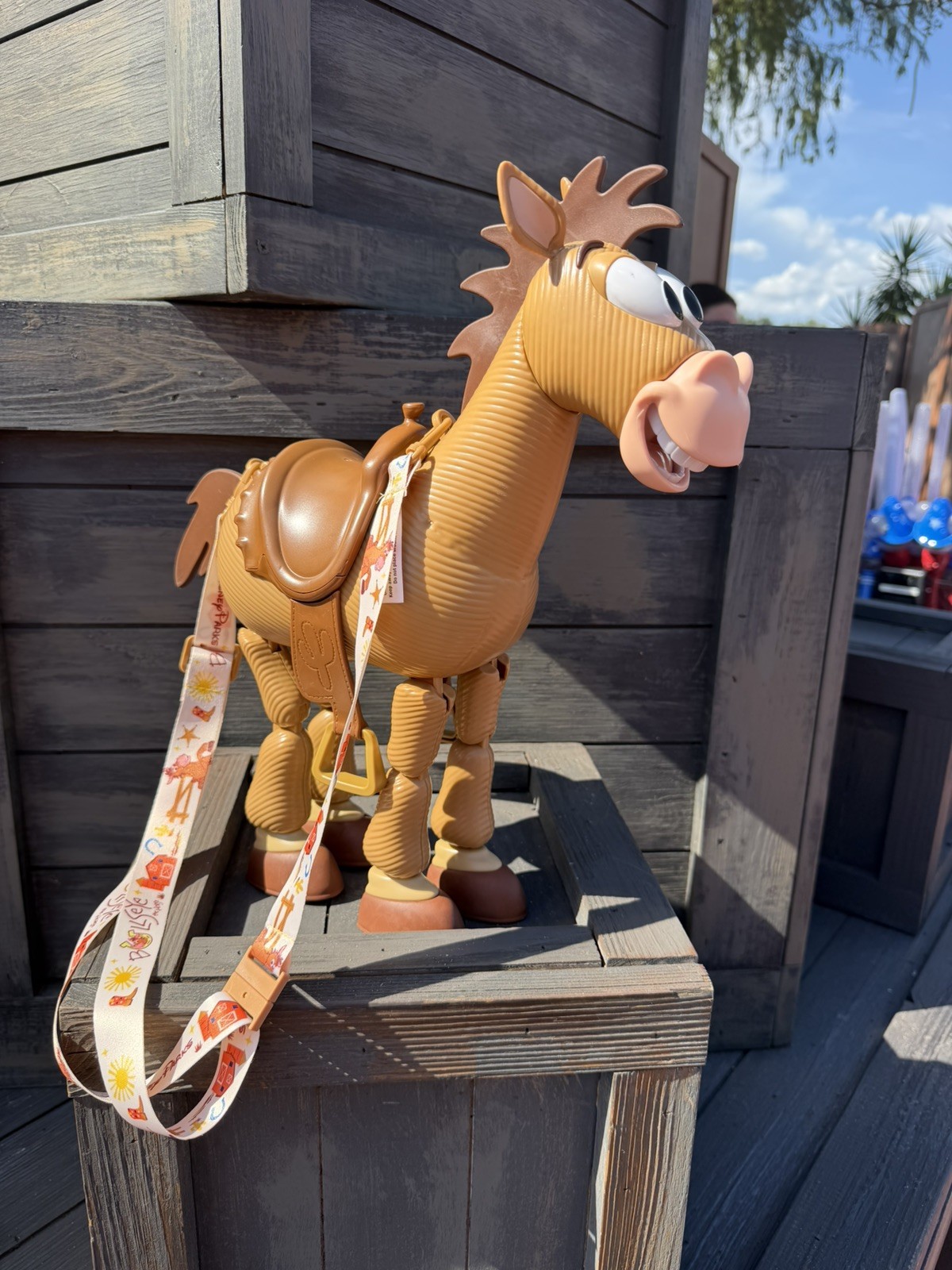 Disney Parks Toy Story Horse Bullseye Poseable Popcorn Bucket NEW