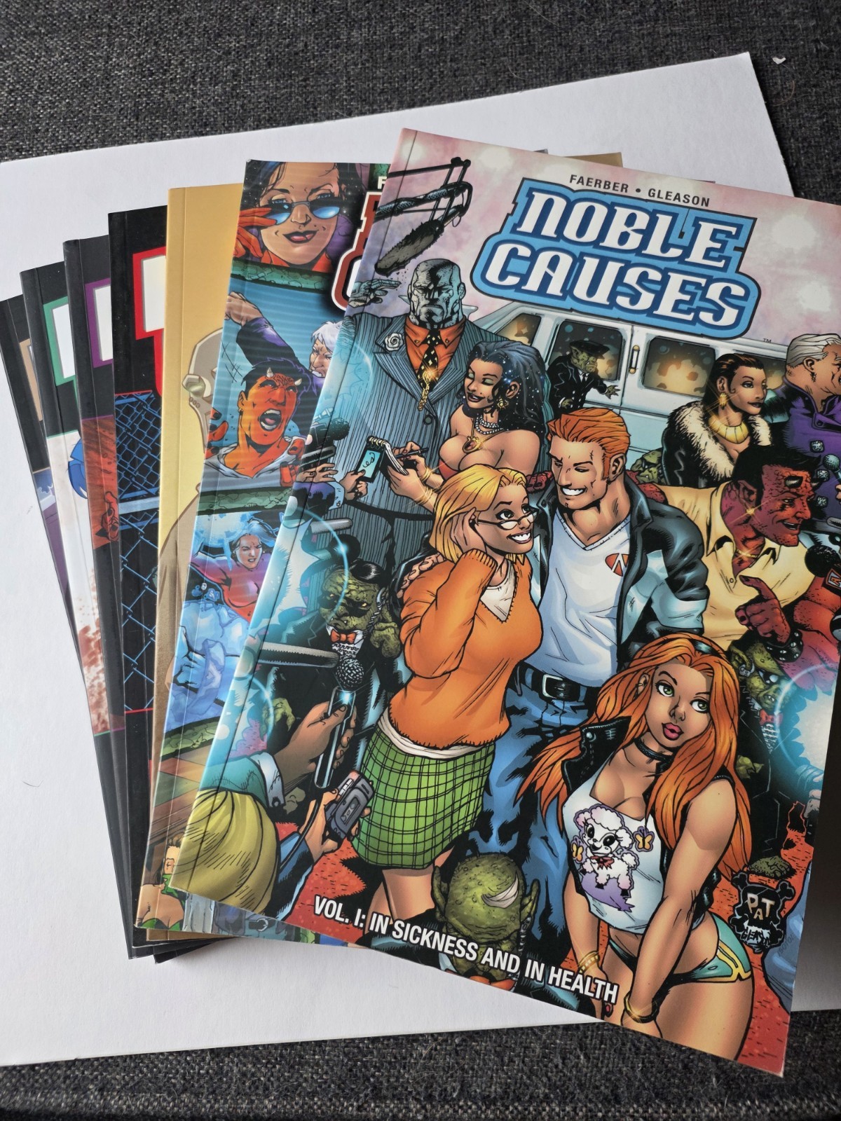 Noble Causes Vols. 1-7 Image Invincible FN-VF