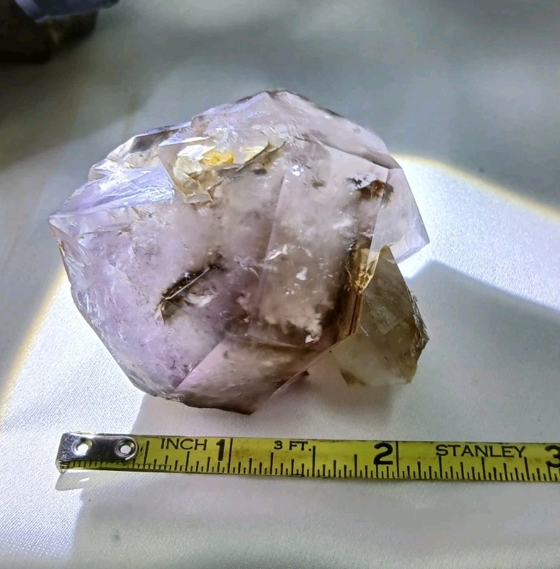 🔥Scepter Head Hallelujah Junction Ca Smokey Amethyst 124GR