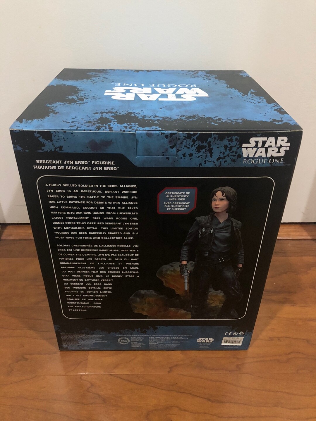 Disney Star Wars Rogue One Sergeant Jyn Erso Limited Edition 500 NEW