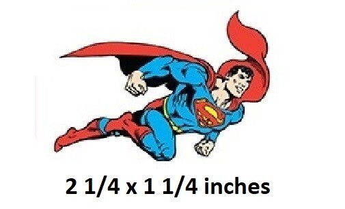 21 Designs Superman Decal DC Comics Peel & Stick Wall Sticker Supes Art .99 Ship