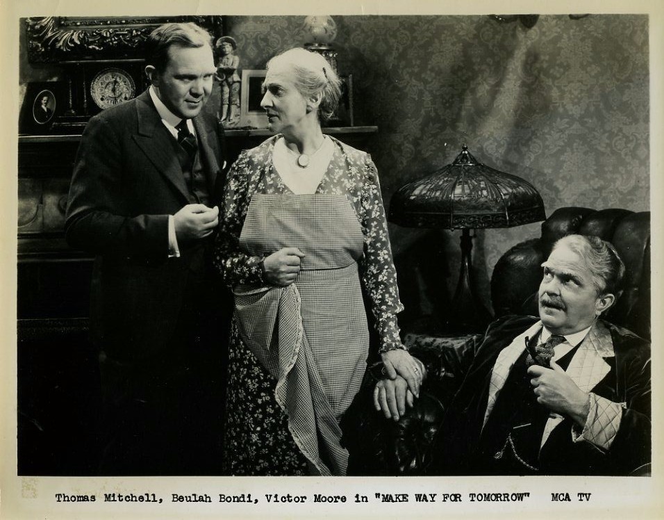 Thomas Mitchell Beulah Bondi Make Way For Tomorrow 8X10″ Photo #X775