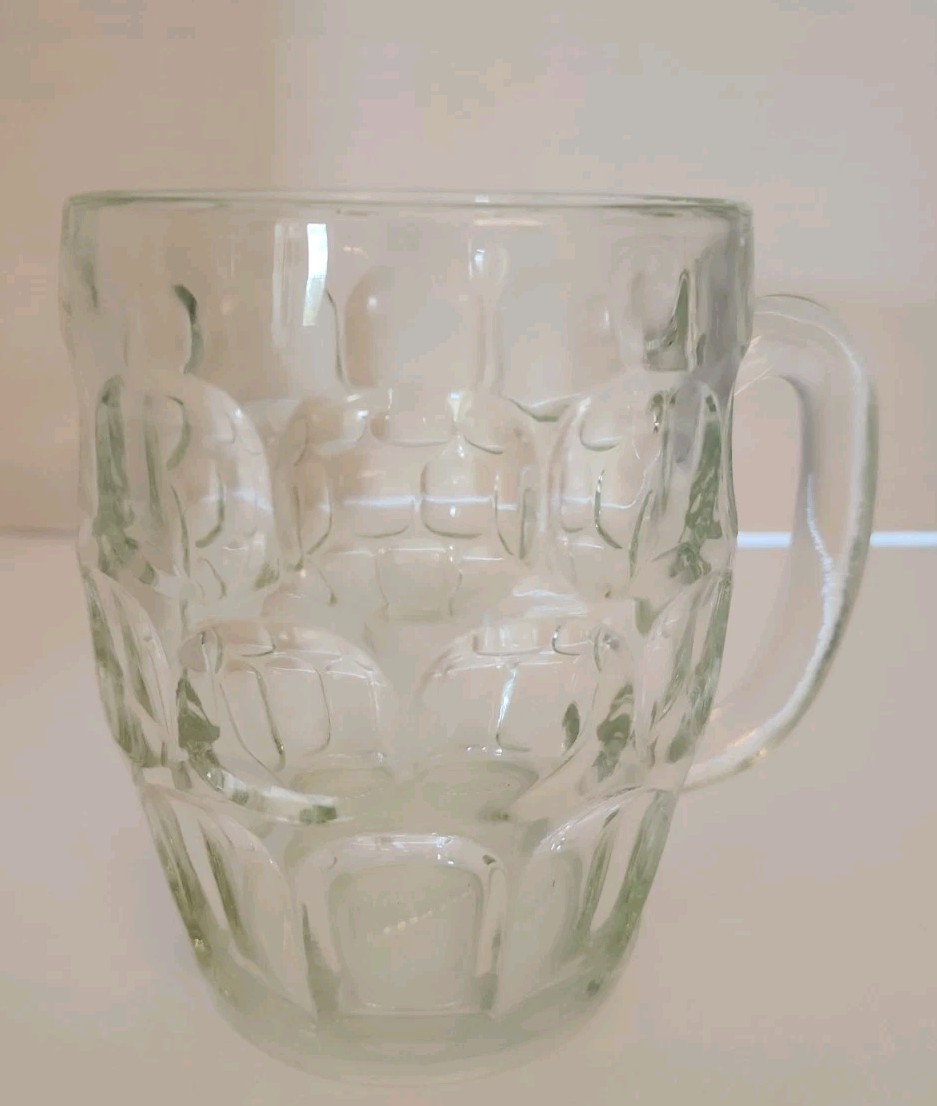 Winston Clear Glass Beer Mug 16 oz Capacity Promotional Mug