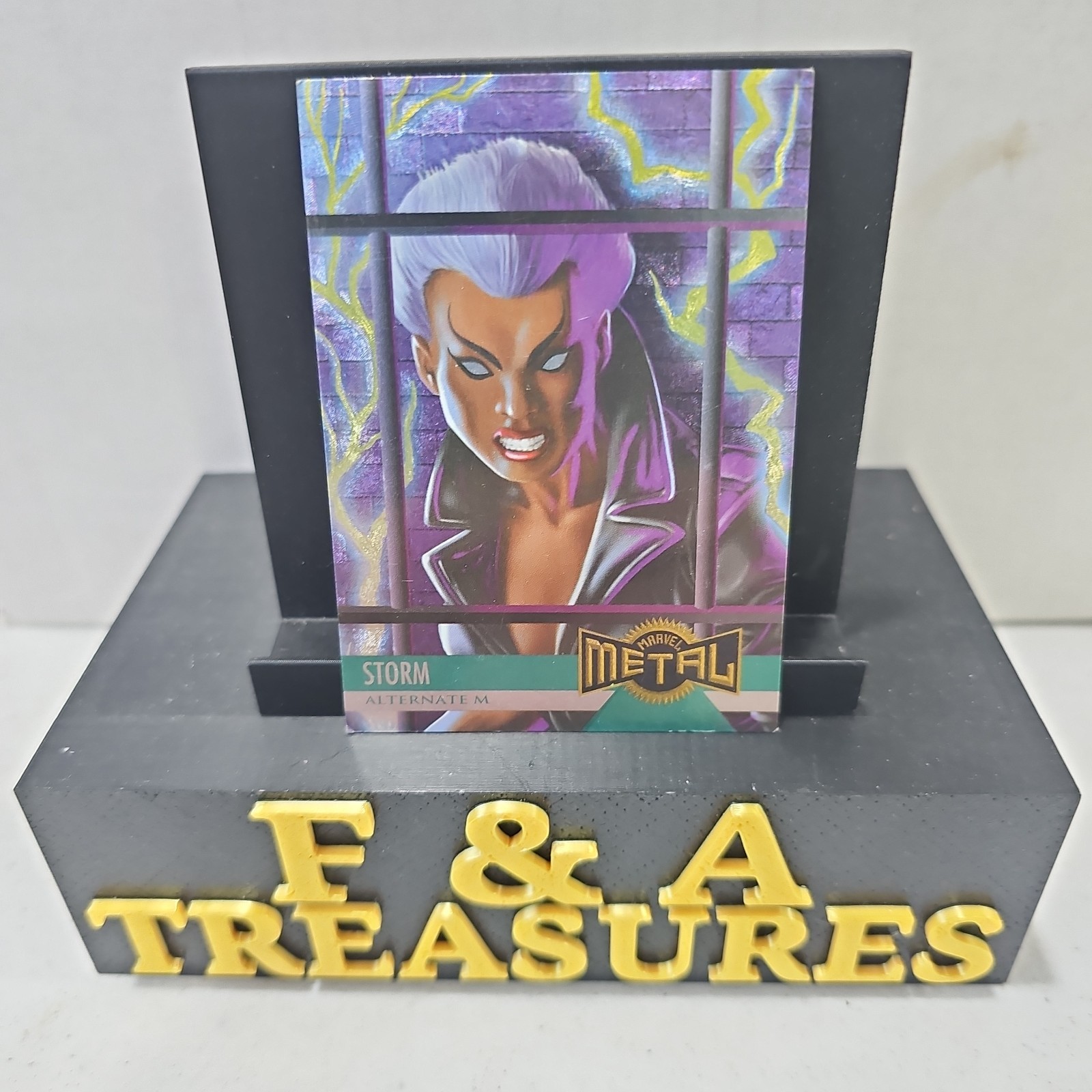 Fleer 1995 Marvel Metal Alternative M Storm: The Thief #135 Chase Card