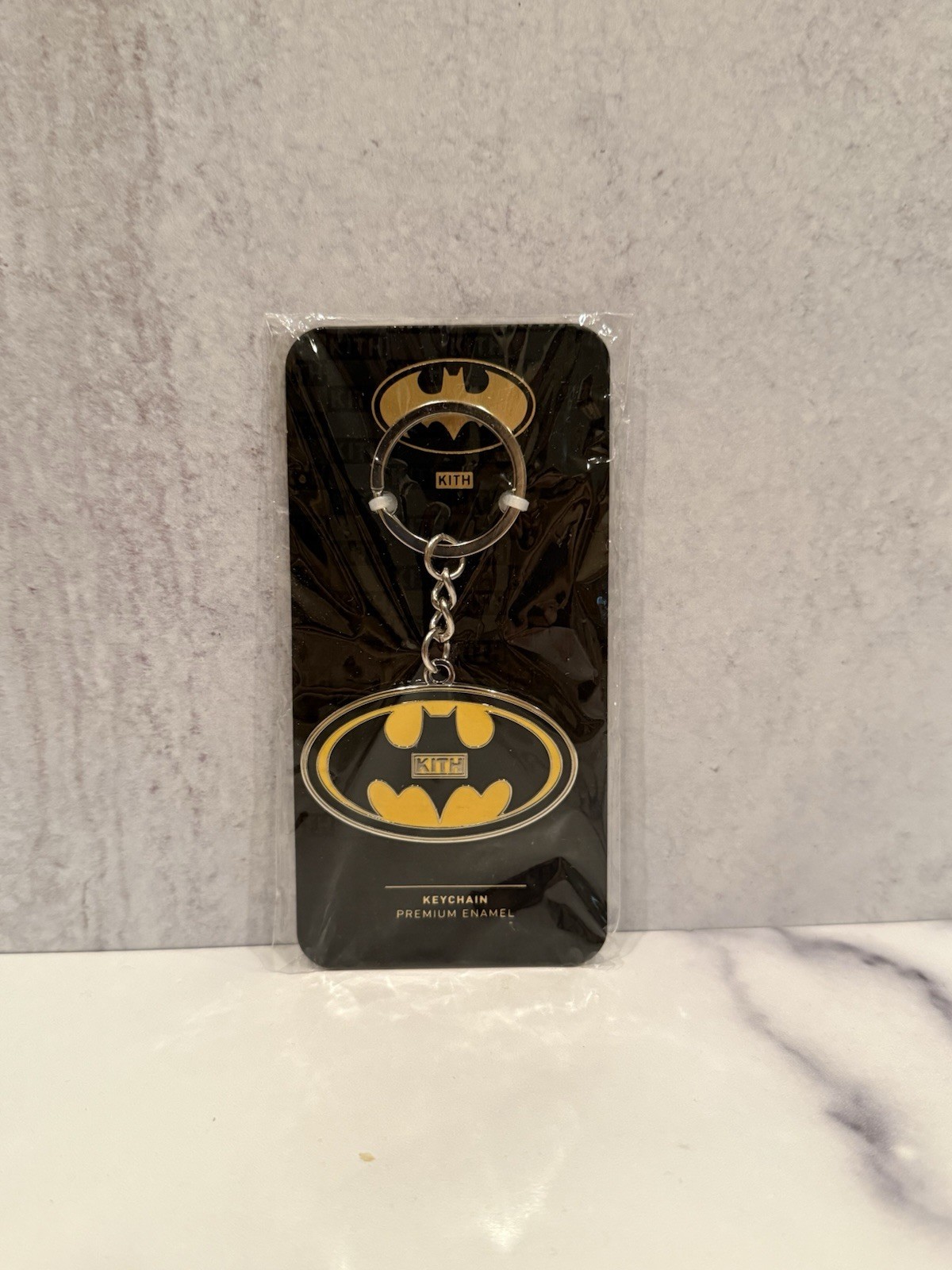 Kith x Batman Symbol 1989 Keychain FW24 BRAND NEW IN HAND Ships Fast!