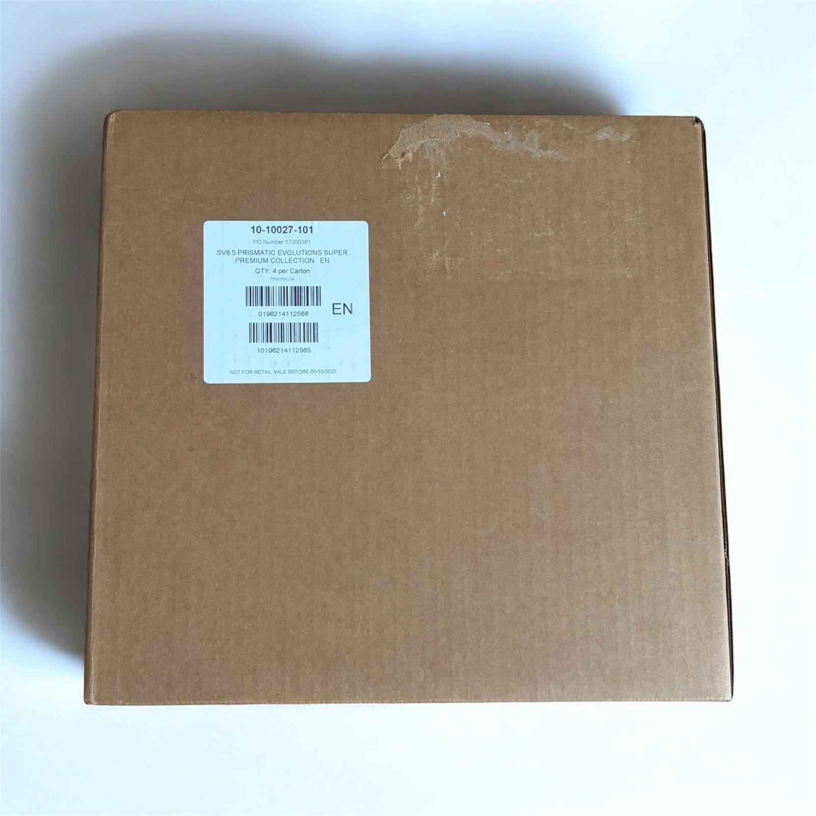 Pokemon TCG Prismatic Evolutions SPC Super Premium Collection Sealed Case X 4 📦