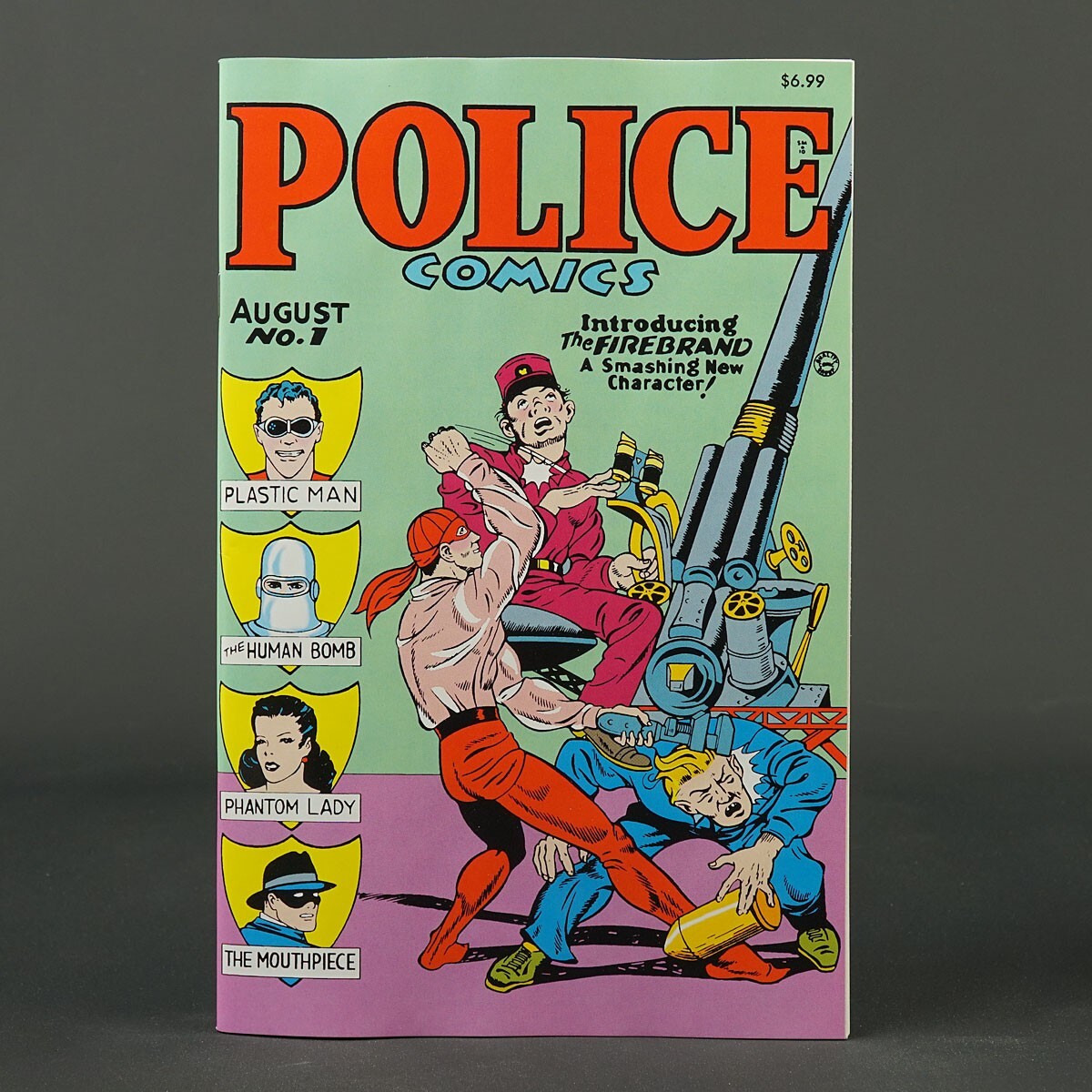 POLICE COMICS #1 Facsimile DC Comics 2024 ptg 0624DC215 (CA) Fox