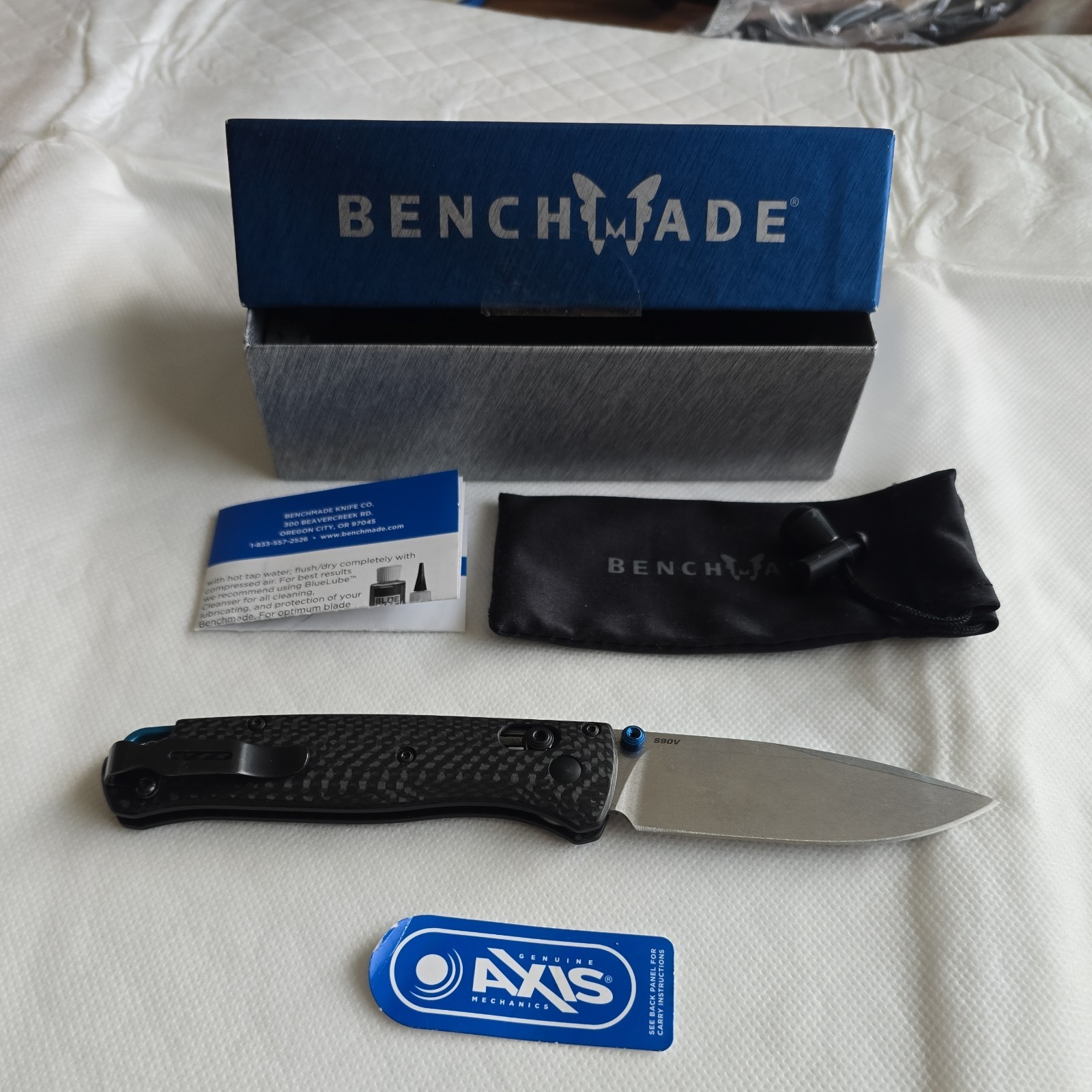 Benchmade 5333 Pocketknife -Black