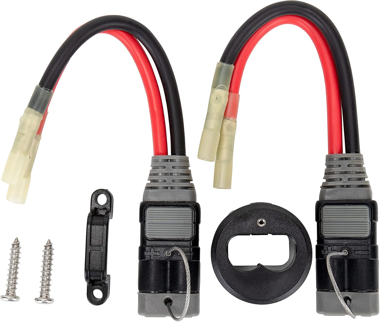 Camco Trac Outdoors High-Current Connector Kit, 8 Gauge | Upgrade Your Trolling