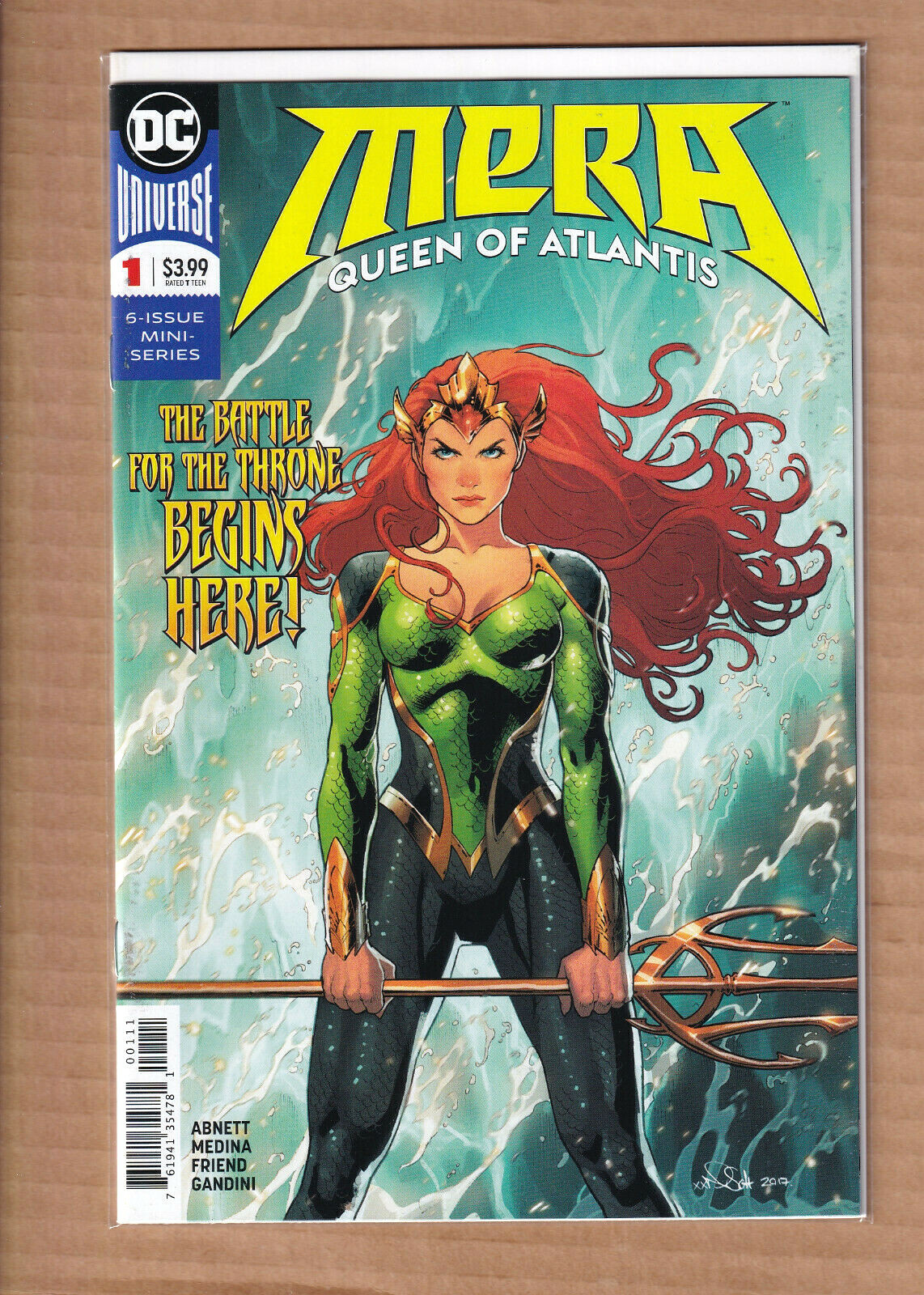 MERA QUEEN OF ATLANTIS #1 CVR A DC COMICS NM-