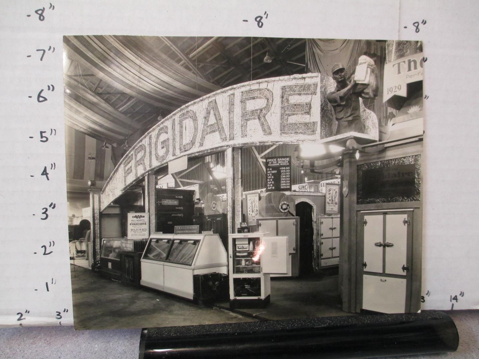 FRIGIDAIRE 1930s appliance refrigerator trade show display ad figure ICE MAN