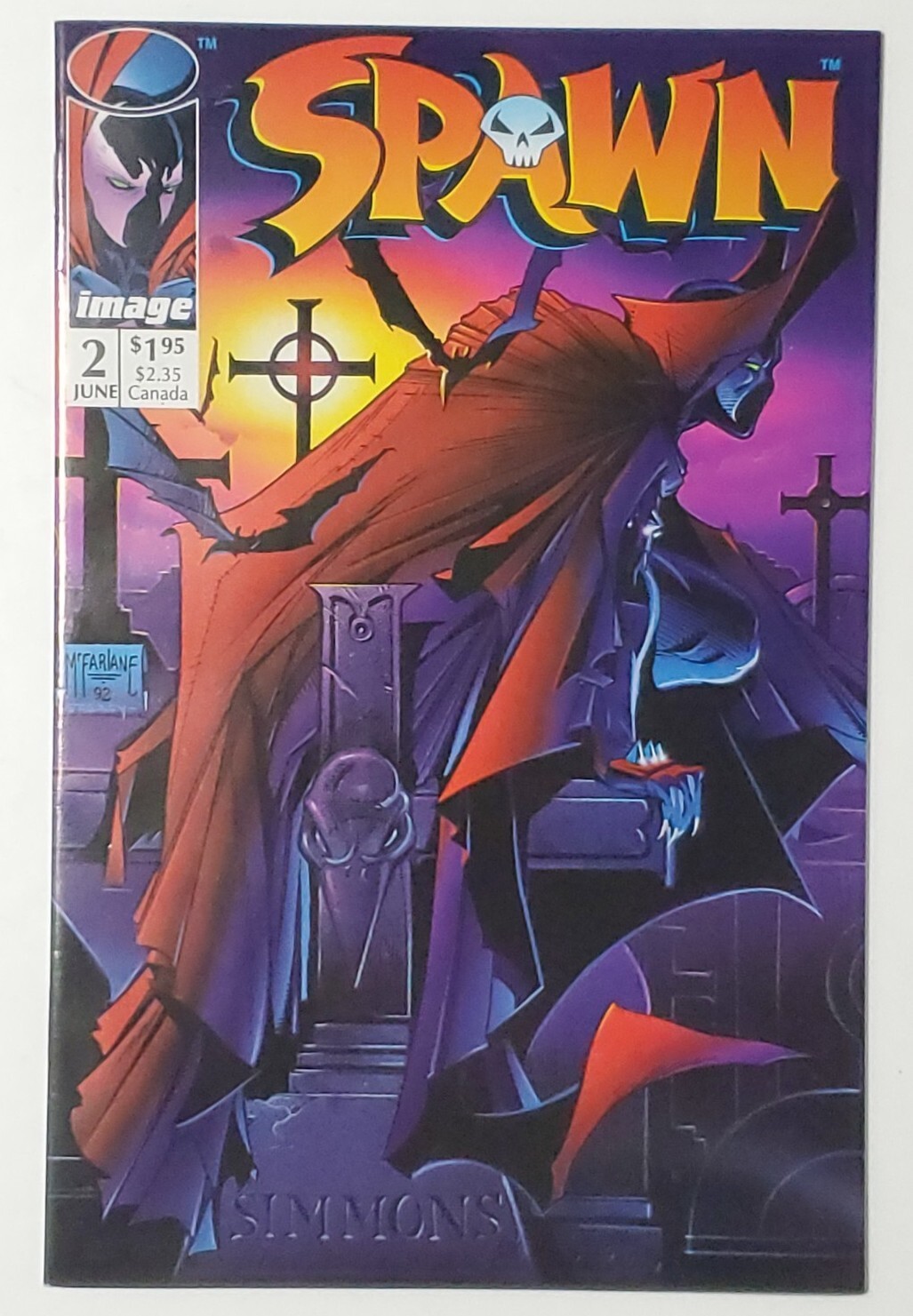 Spawn #2 1st Violator Spawn Pin-up