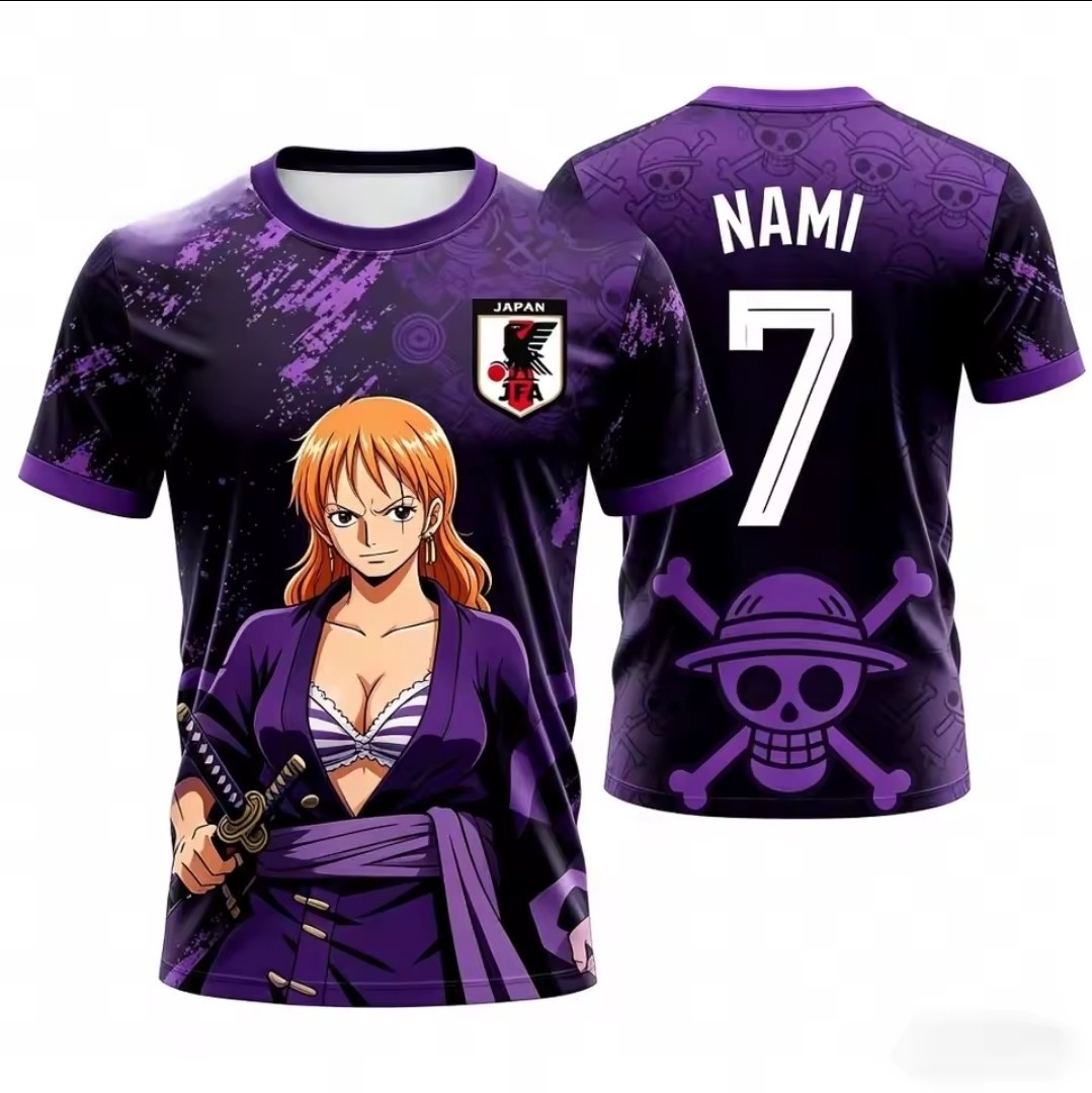 Luffy Gear 5 Football One Piece T-Shirt Adult Child Edition Reproduction