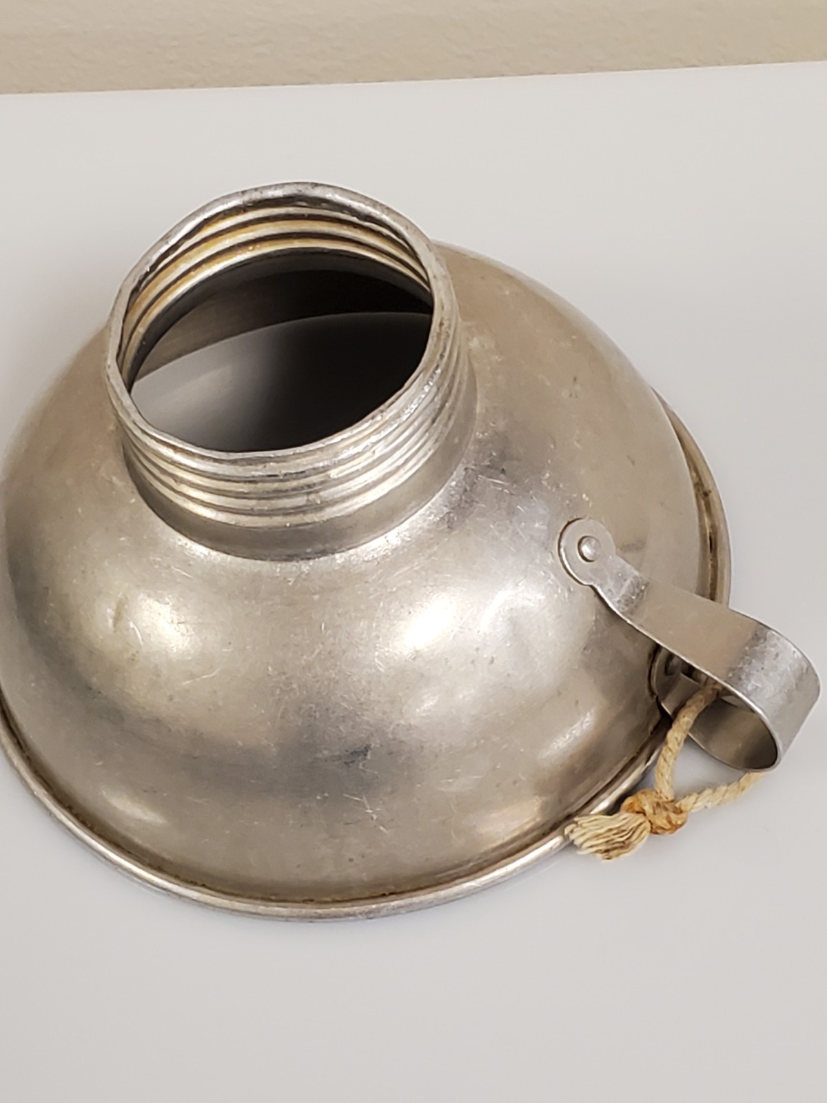 Wide Mouth Canning Funnel Vintage, 5″ diameter, 2″ bottom opening, ringed neck