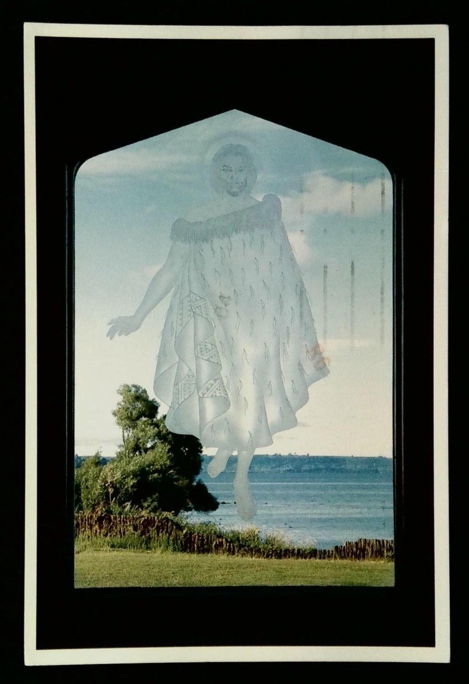 Vintage St Faith’s Church Rotorua NZ Photochrome Postcard 1939-Now