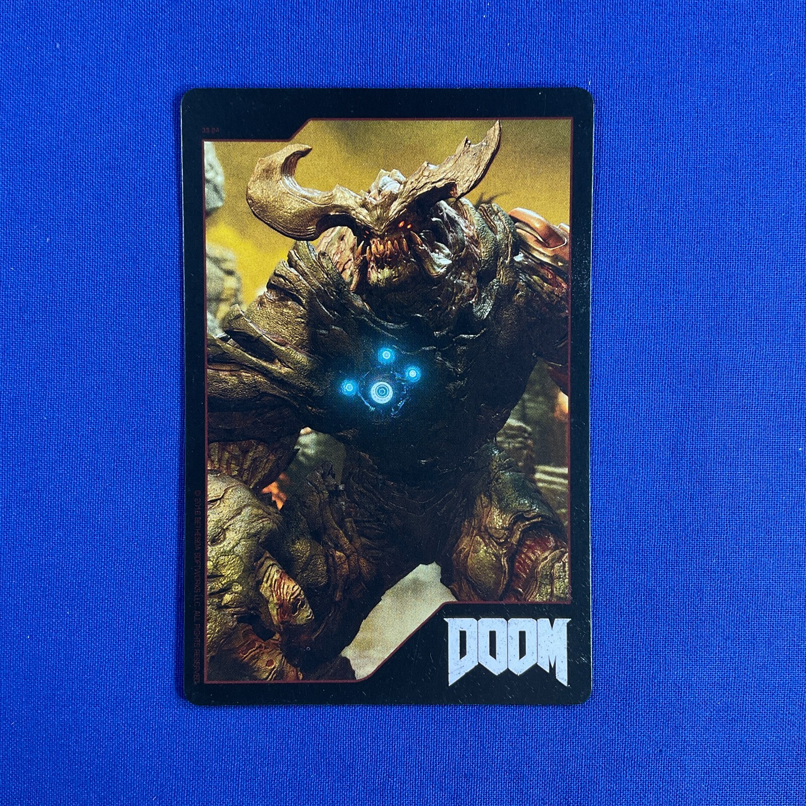 CYBERDEMON Doom 4 Gamestop Exclusive 2016 Limited Edition Promo Collectors Card