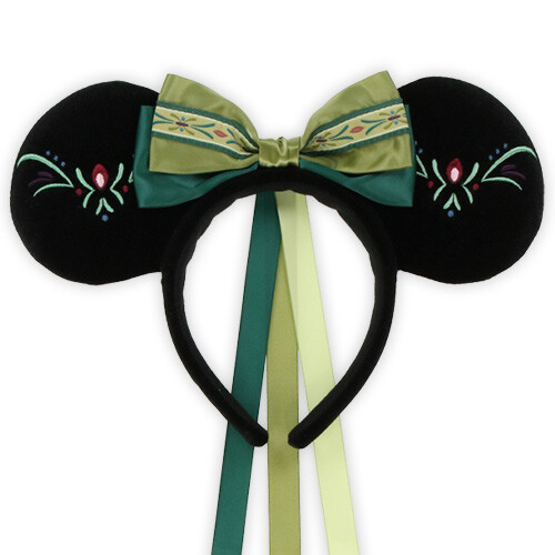 Japan Tokyo Disney Parks Resort Anna Frozen Fantasy Springs Ears Headband 2024