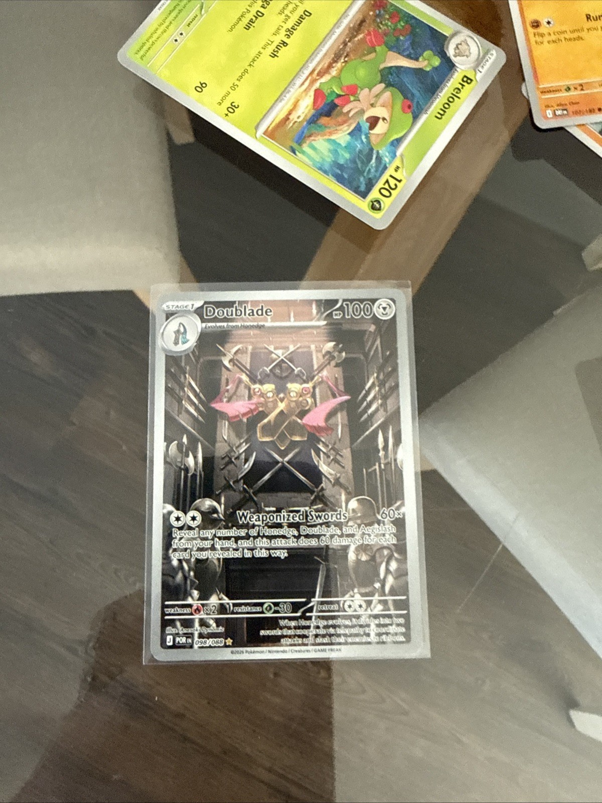 Pokémon TCG Doublade 098/088 Perfect Order Illustration Rare