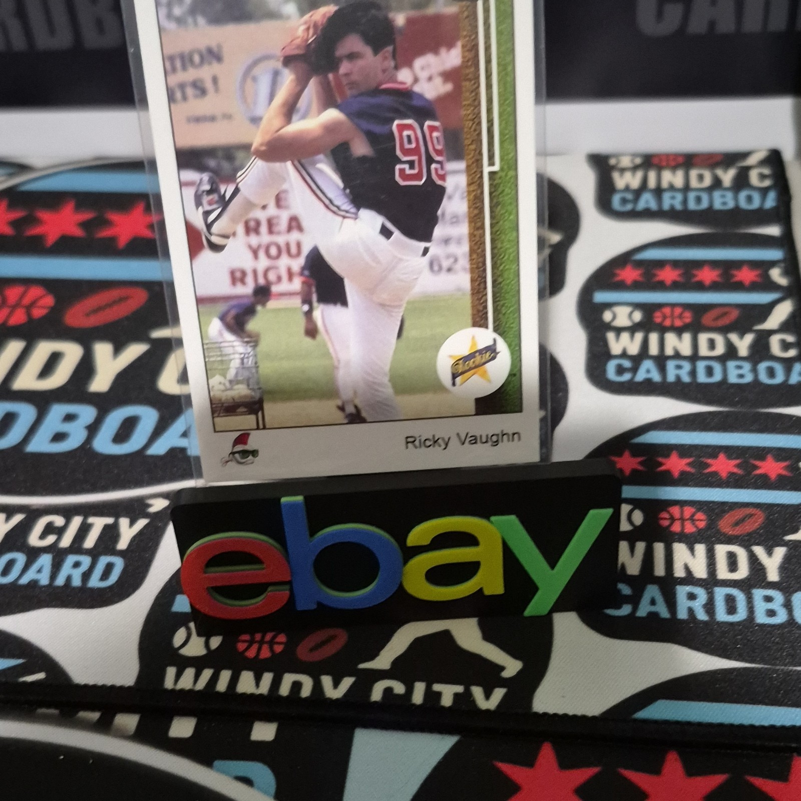 Major League Ricky Vaughn Jackie Non-Sport Trading Card Card Stock Standard