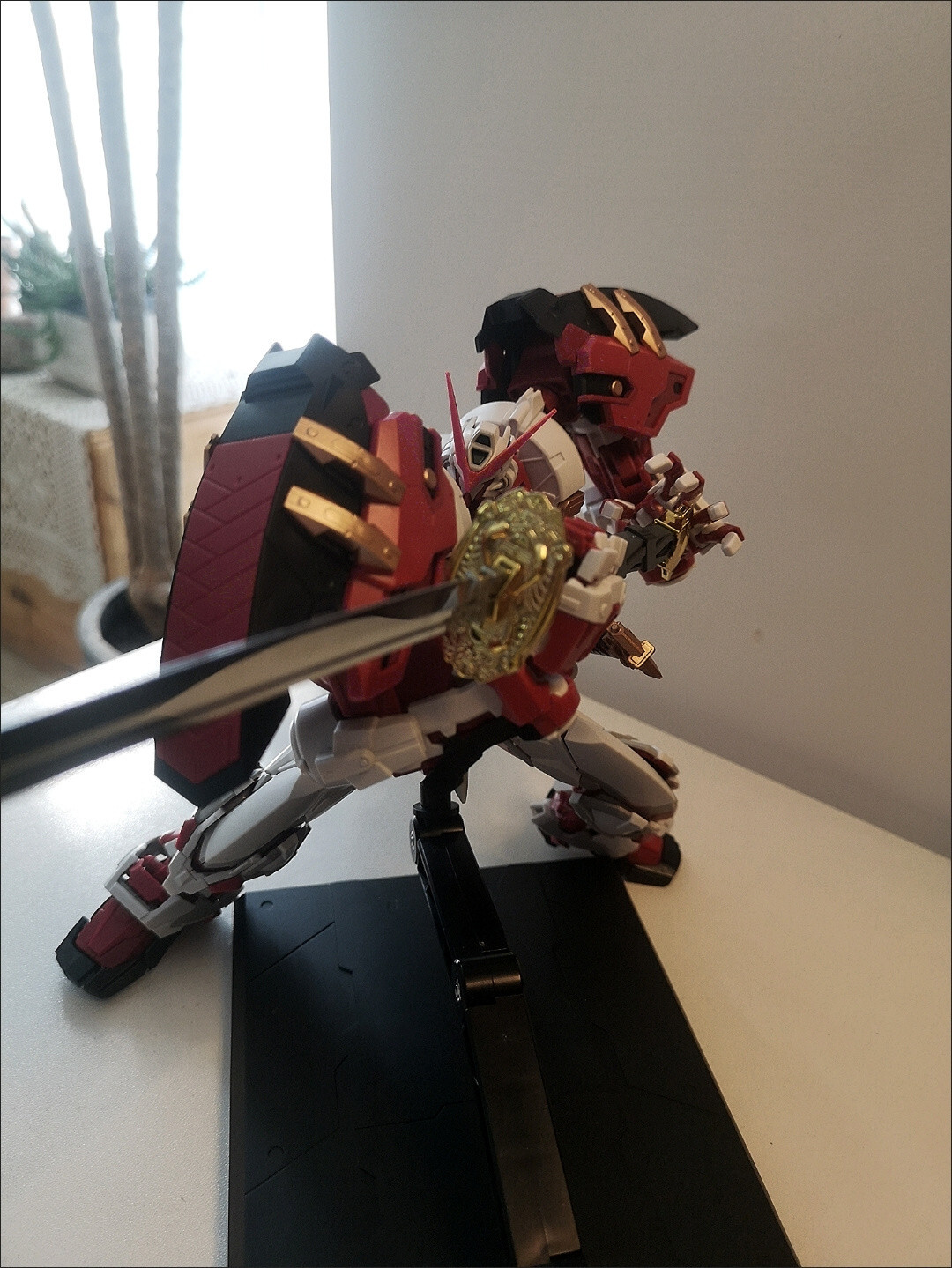 1/60 pair sword additional Katana Model kit & Sheath fits for PG seed Red astray
