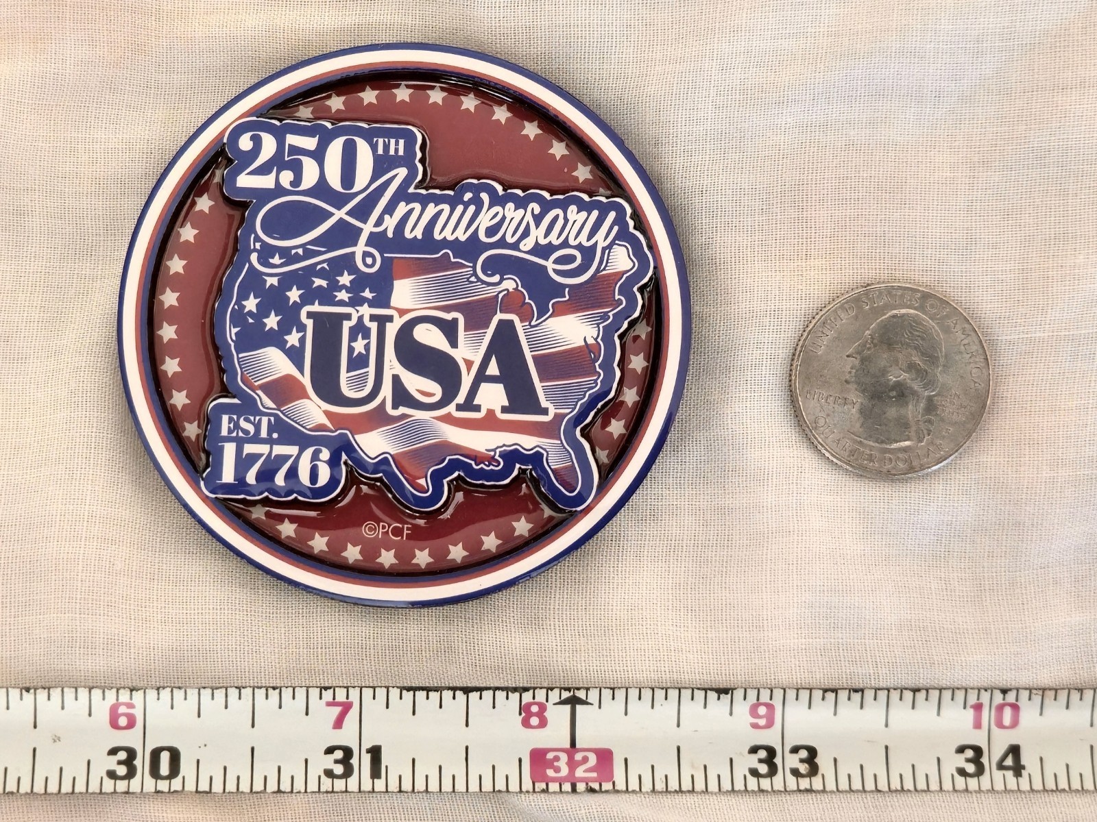 United States 250 anniversary, USA, America, souvenir 3D fridge magnet, free shp