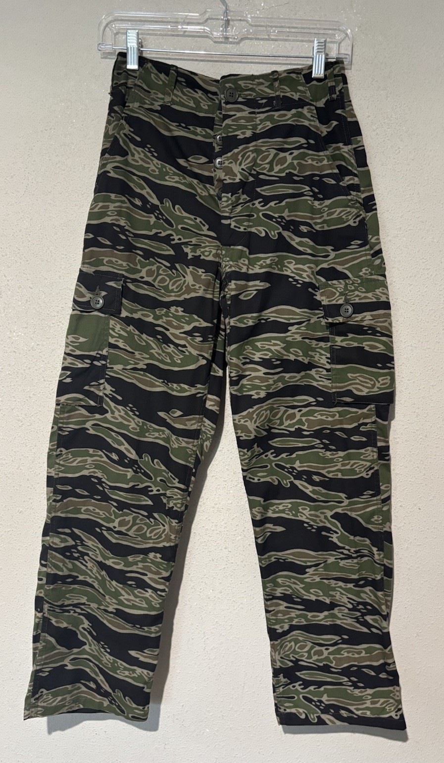 Vietnam War Tiger Stripe Camo Pants Cargo Lightweight Jungle 26×27.5