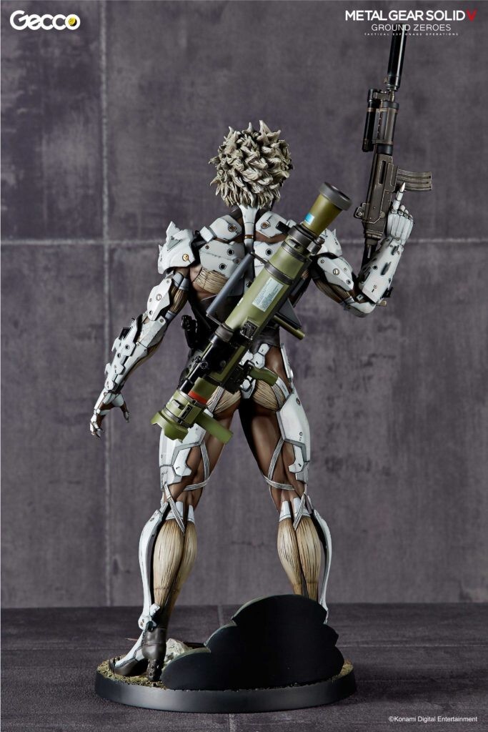 Gecco Raiden Metal Gear Solid V Ground Zeroes 1/6 statue Figure White Armor Ver.