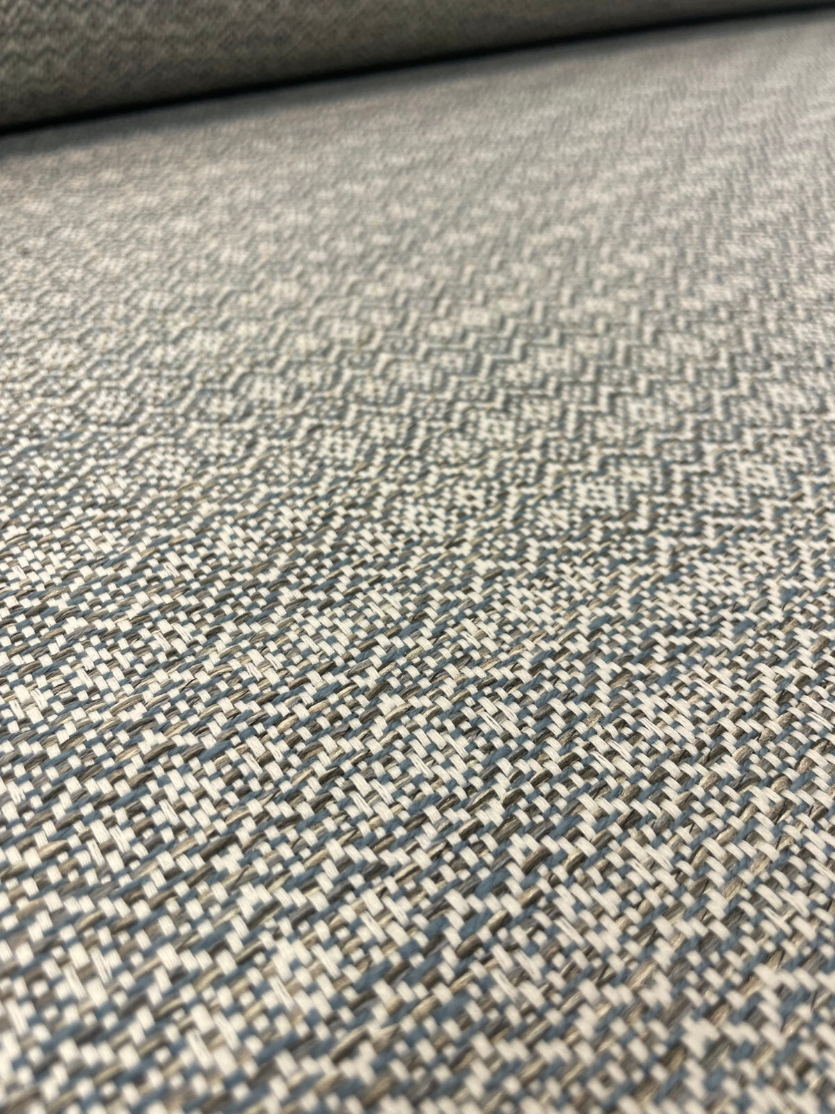 4 yds Kravet 34625-516 Gray Blue Geometric Performance Crypton Upholstery Fabric
