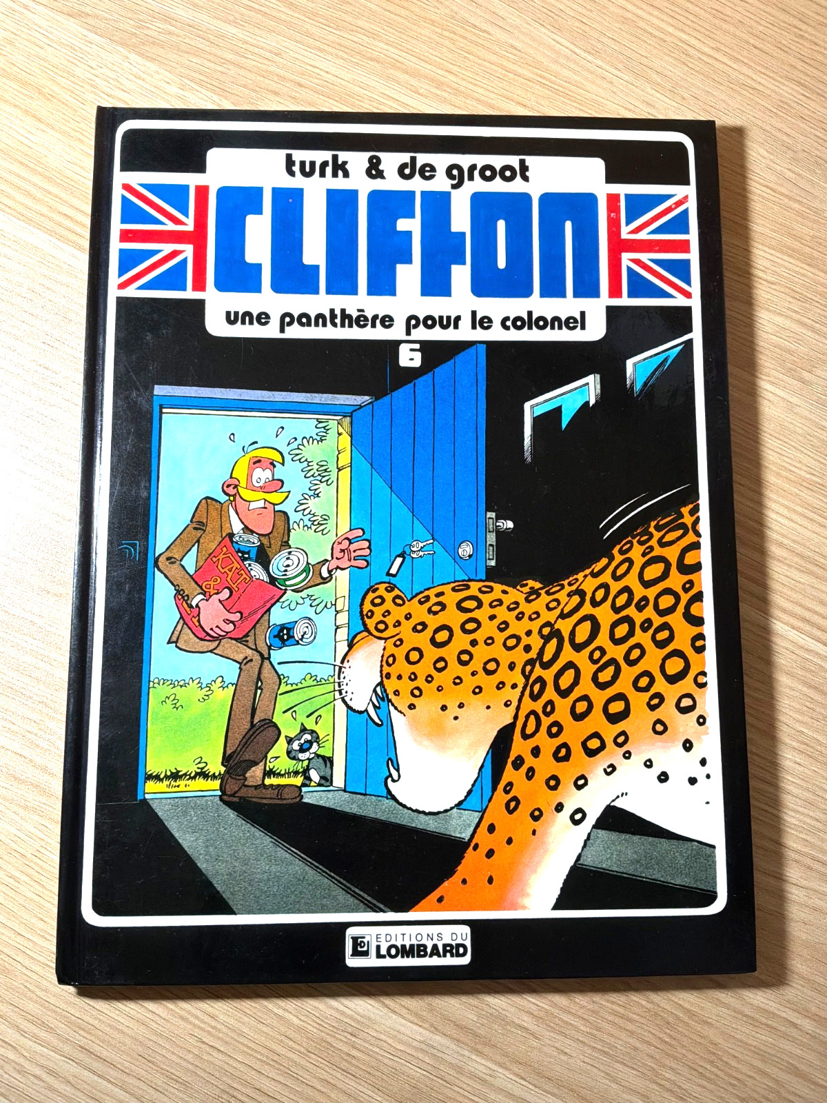 Aventures du colonel Clifton, 6-Book Lot French Hardcover Comics Original Ed.