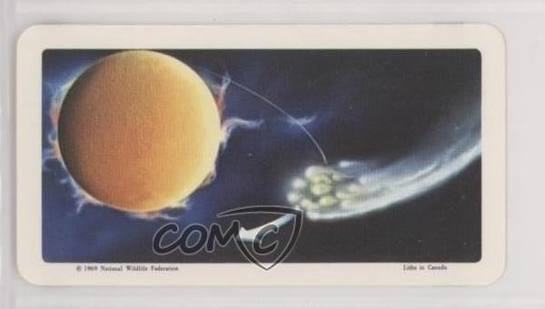 1969 Brooke Bond Red Rose The Space Age Tea Death of a Comet #41 8d2