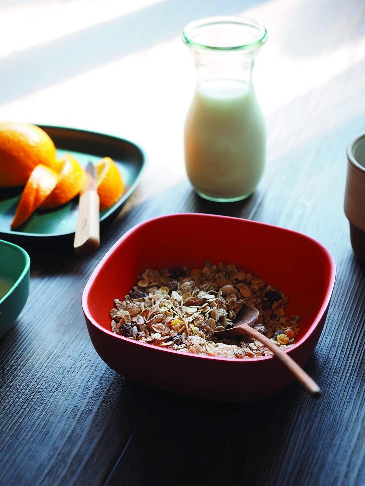 Ekobo Cereal Bowl Set Of 4 24 Oz Bpa-Free Eco-Composite And Dishwasher Safe