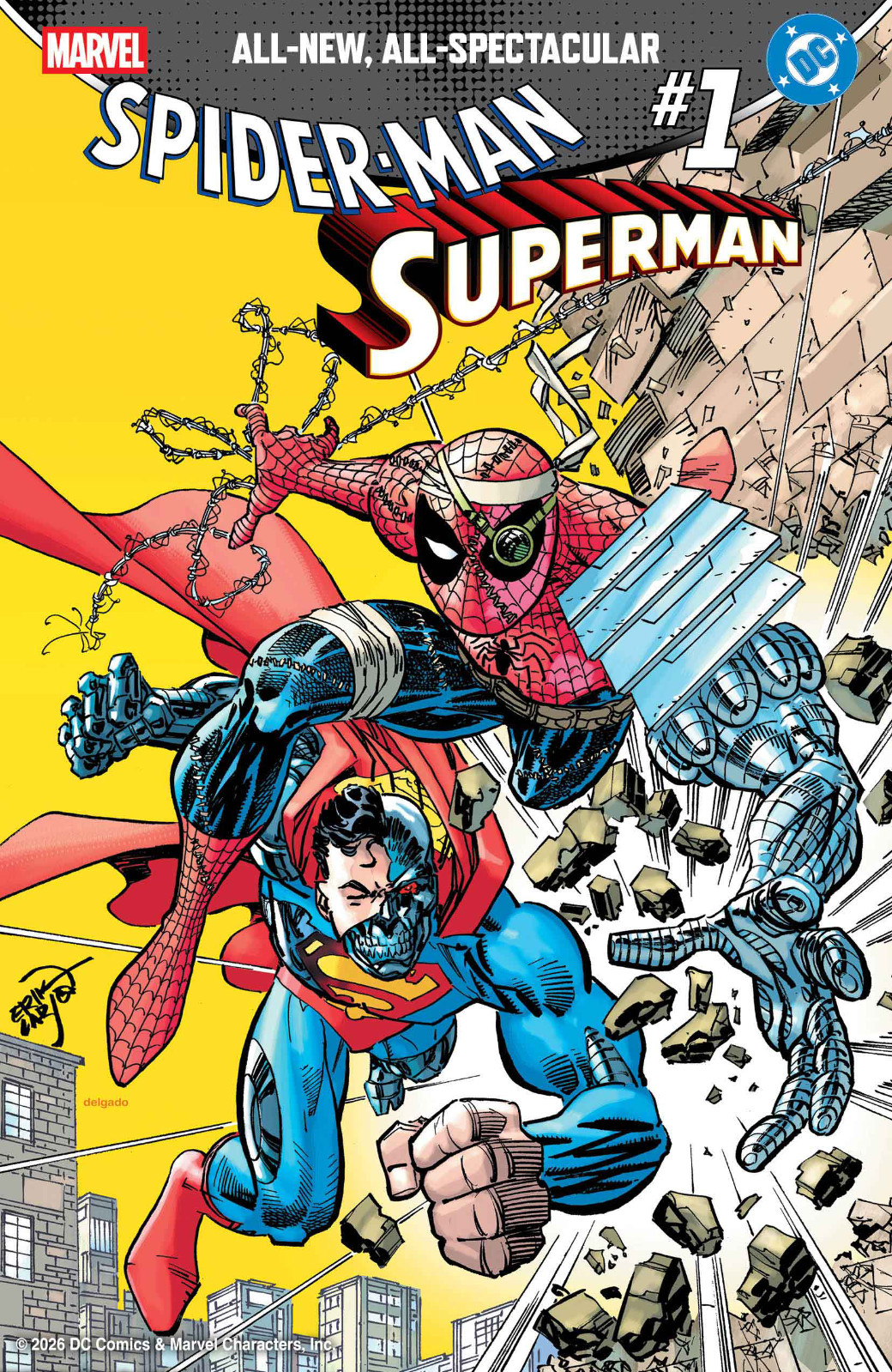 Marvel /DC Spider-Man/Superman #1 (Erik Larsen Variant)