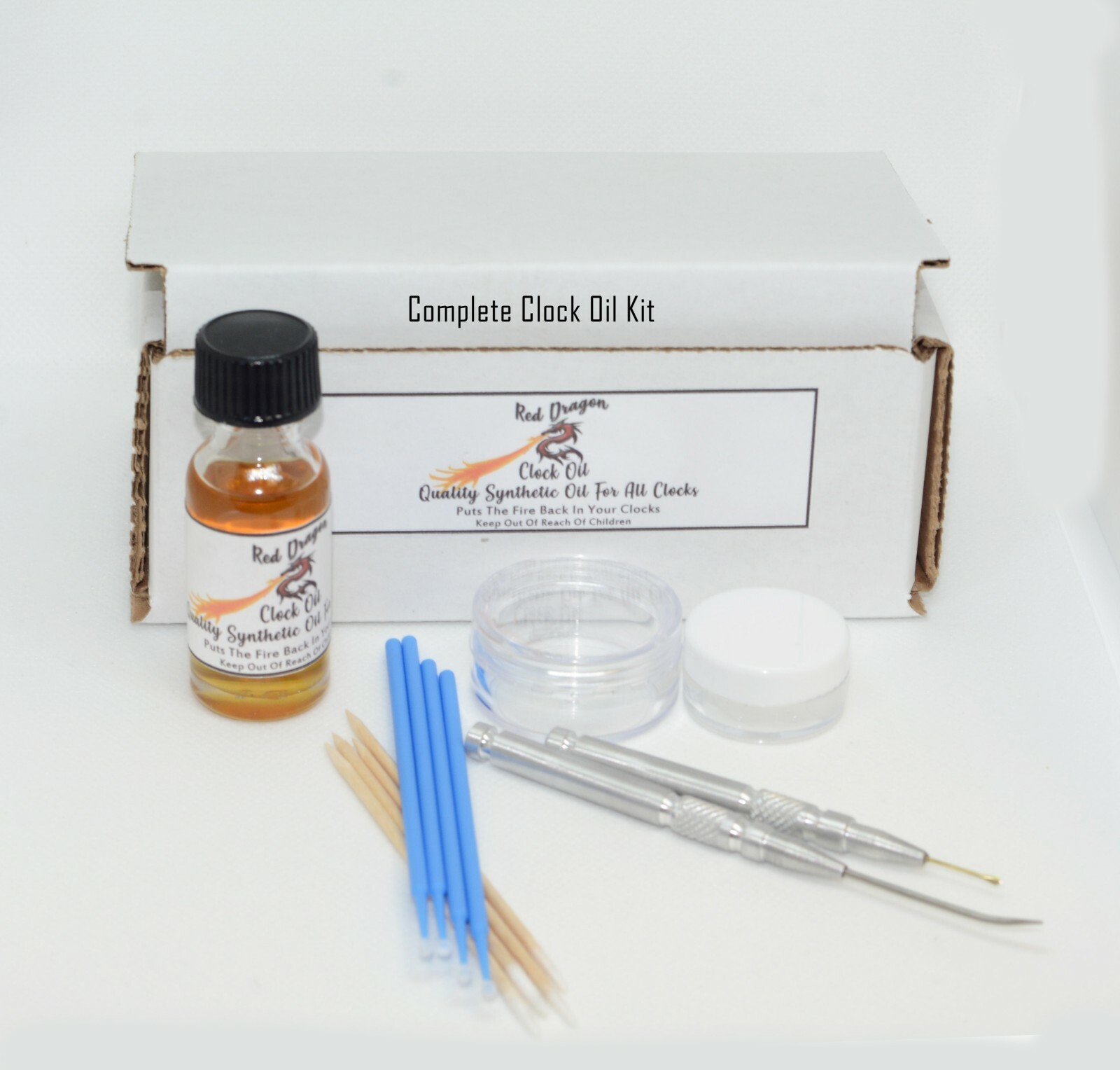#1 BEST Clock Kit Specially Designed For Cleaning & Oiling All Your Clocks