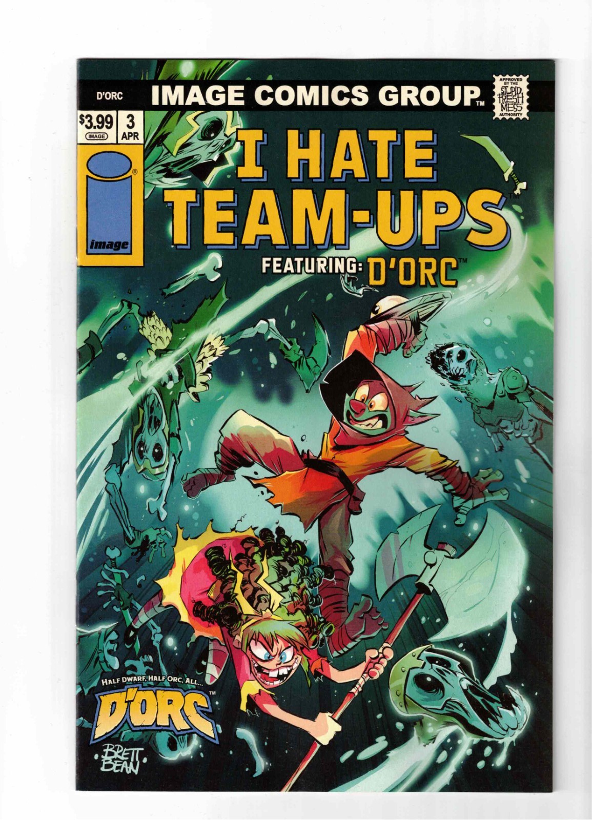 D’ORC #3 – BRETT BEAN “I HATE TEAM-UPS” VARIANT COVER C – IMAGE COMICS/2026