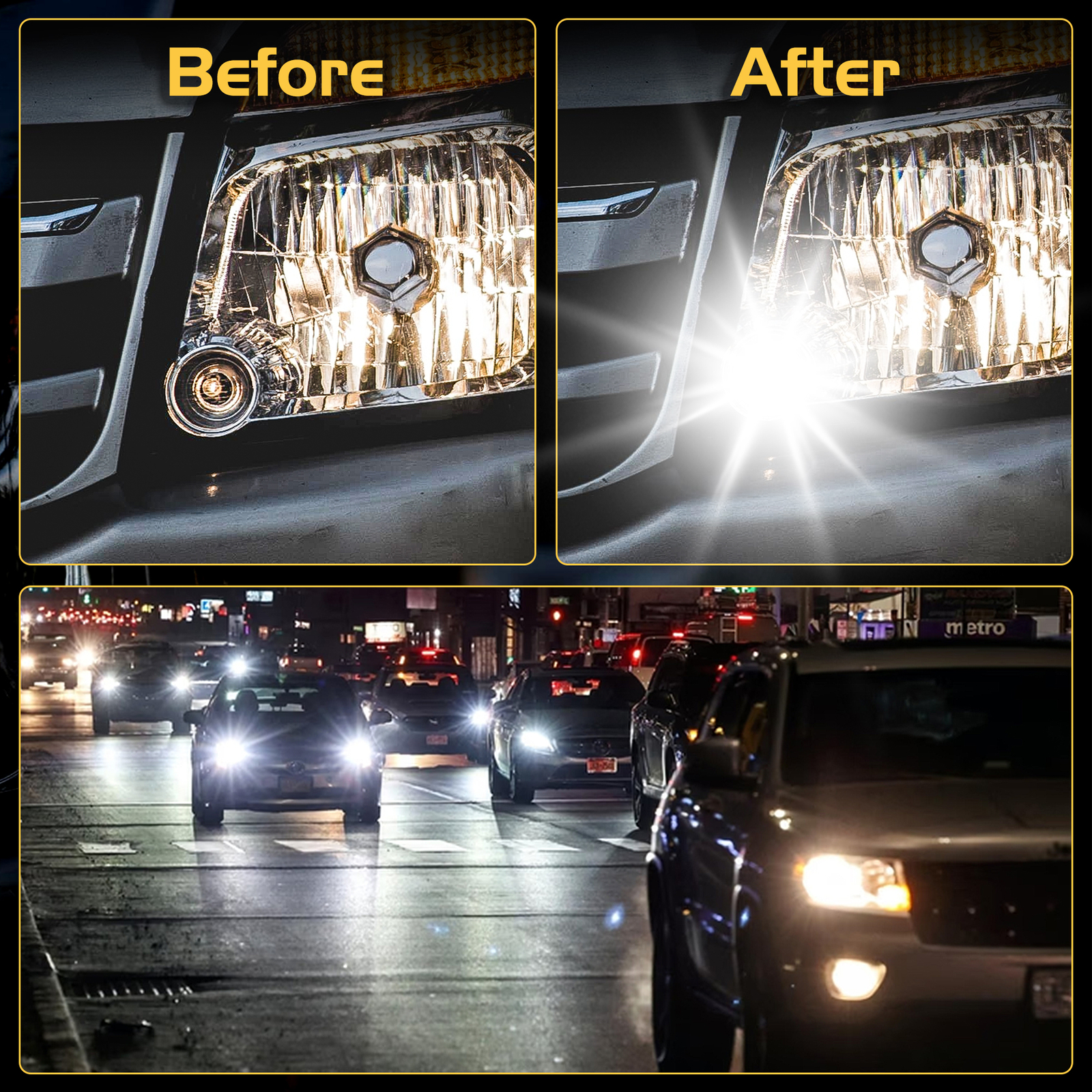 2 Strobe Lighting System Kit Replacement Bulbs Hide-A-Way Emergency Hazard Light
