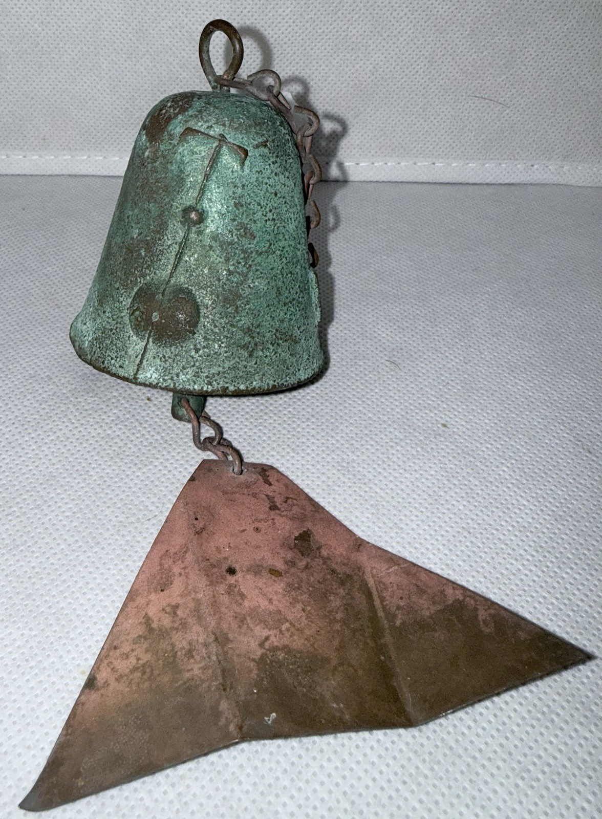 Arcosanti Paolo Soleri Bronze Bell small size windchime mid century brutalist