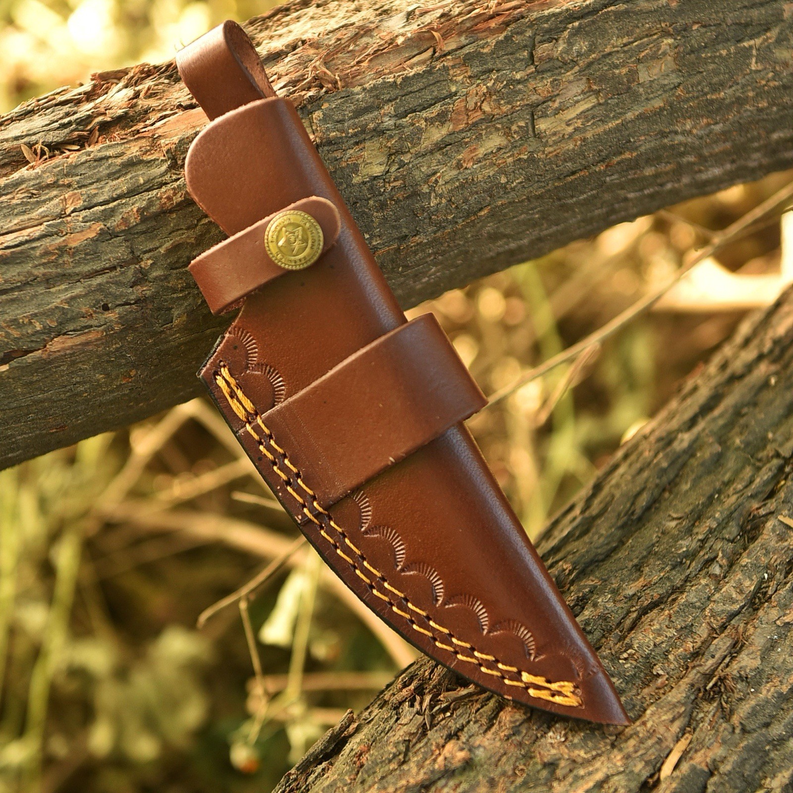 Custom Horizontal carry Vertical Sheath For Fixed blade Knife Holster EDC