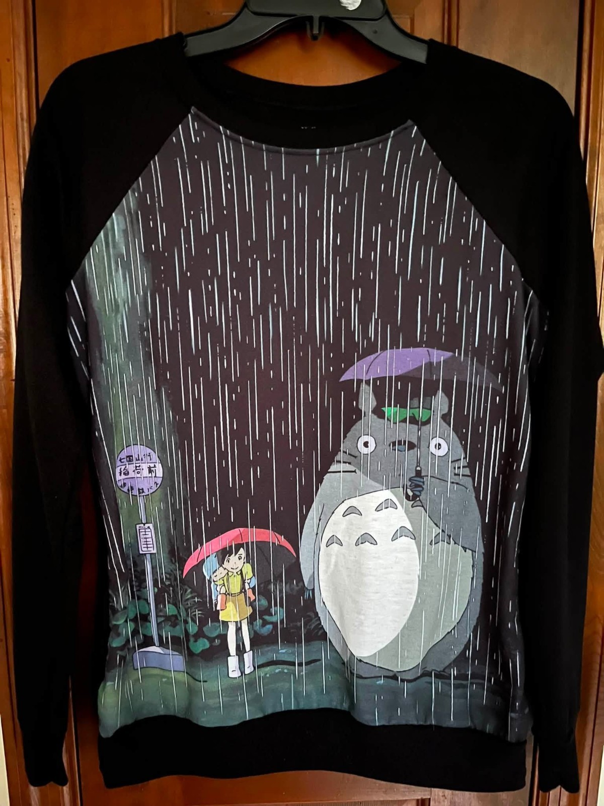 Vintage Studio Ghibli My Neighbor Totoro Long Sleeve Shirt HER UNIVERSE S/M