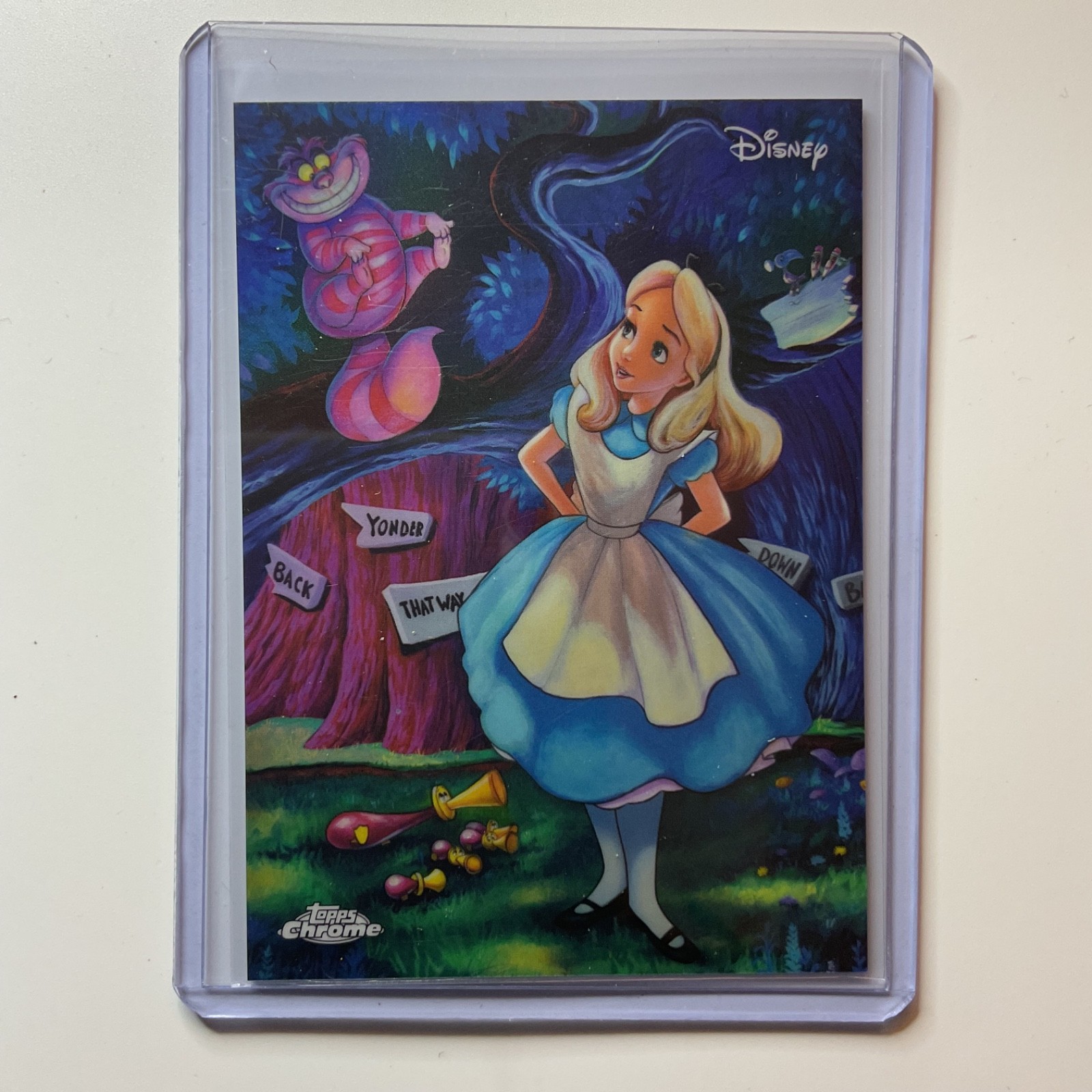 2026 Topps Chrome Disney Alice in Wonderland Original Art of Disney AD-3