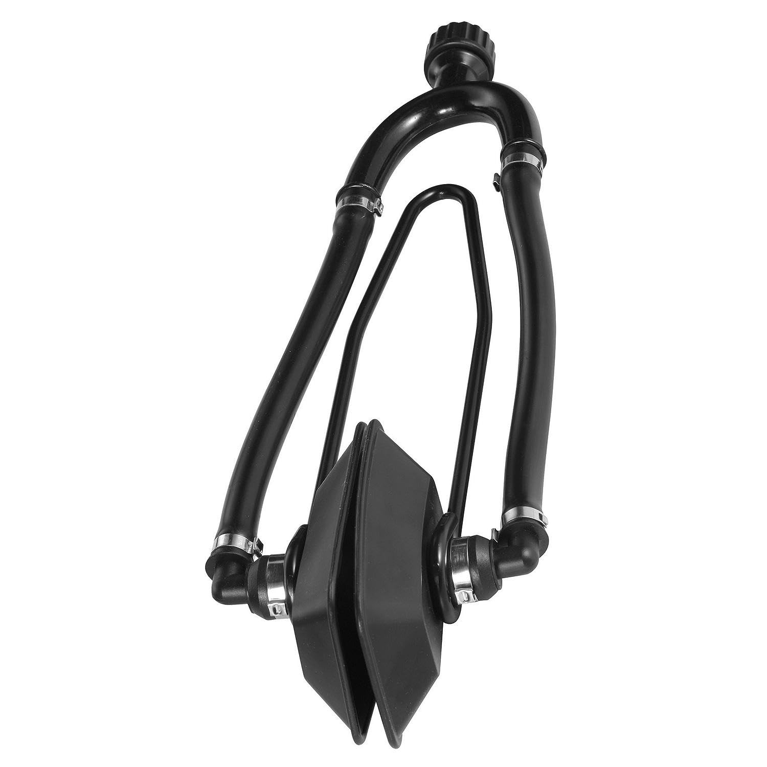 Attwood 162087 Universal Outboard Motor Flusher Dual Feed Rectangular Black