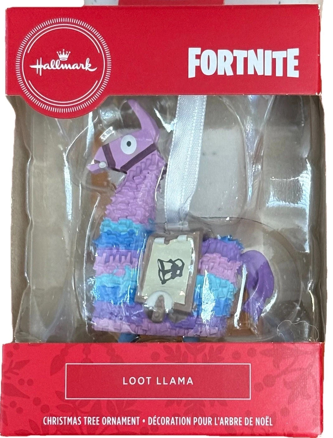 HALLMARK 2021 ORNAMENT FORTNITE LOOT LLAMA PINATA NEW-AM-11-7-236