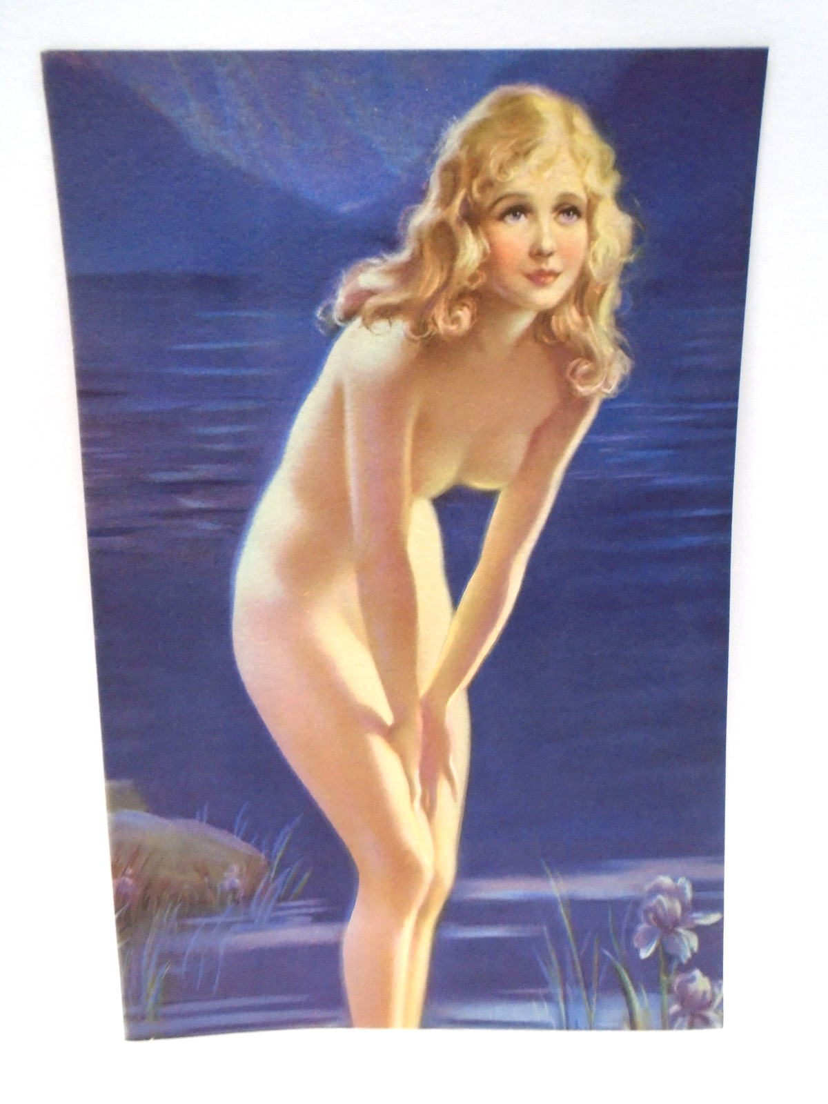 VTG MABEL ROLLINS HARRIS ORIGINAL PIN-UP ART PRINT, 1930’s-40’s! EX. CONDITION!