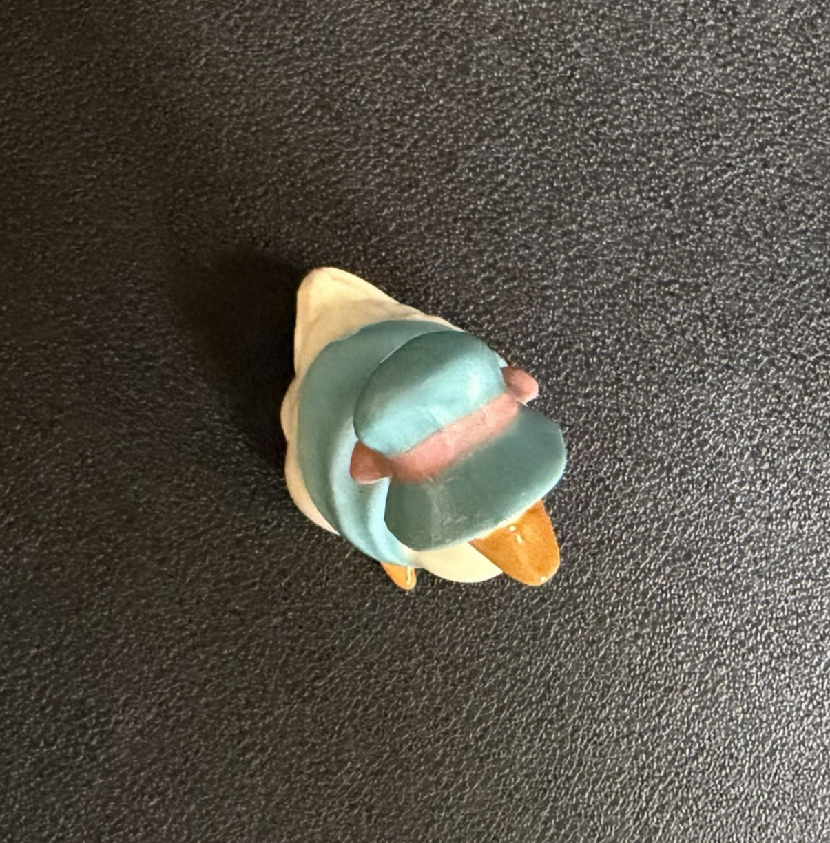 VTG Hagen Renaker New Mother Goose Bird Blue Porcelain Figurine #2057 Miniature
