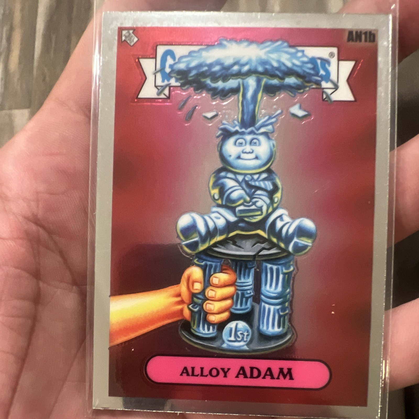 Topps Garbage Pail Kids 2021 Alloy Adam AN1b + Holly Wood 1st Lot of 2