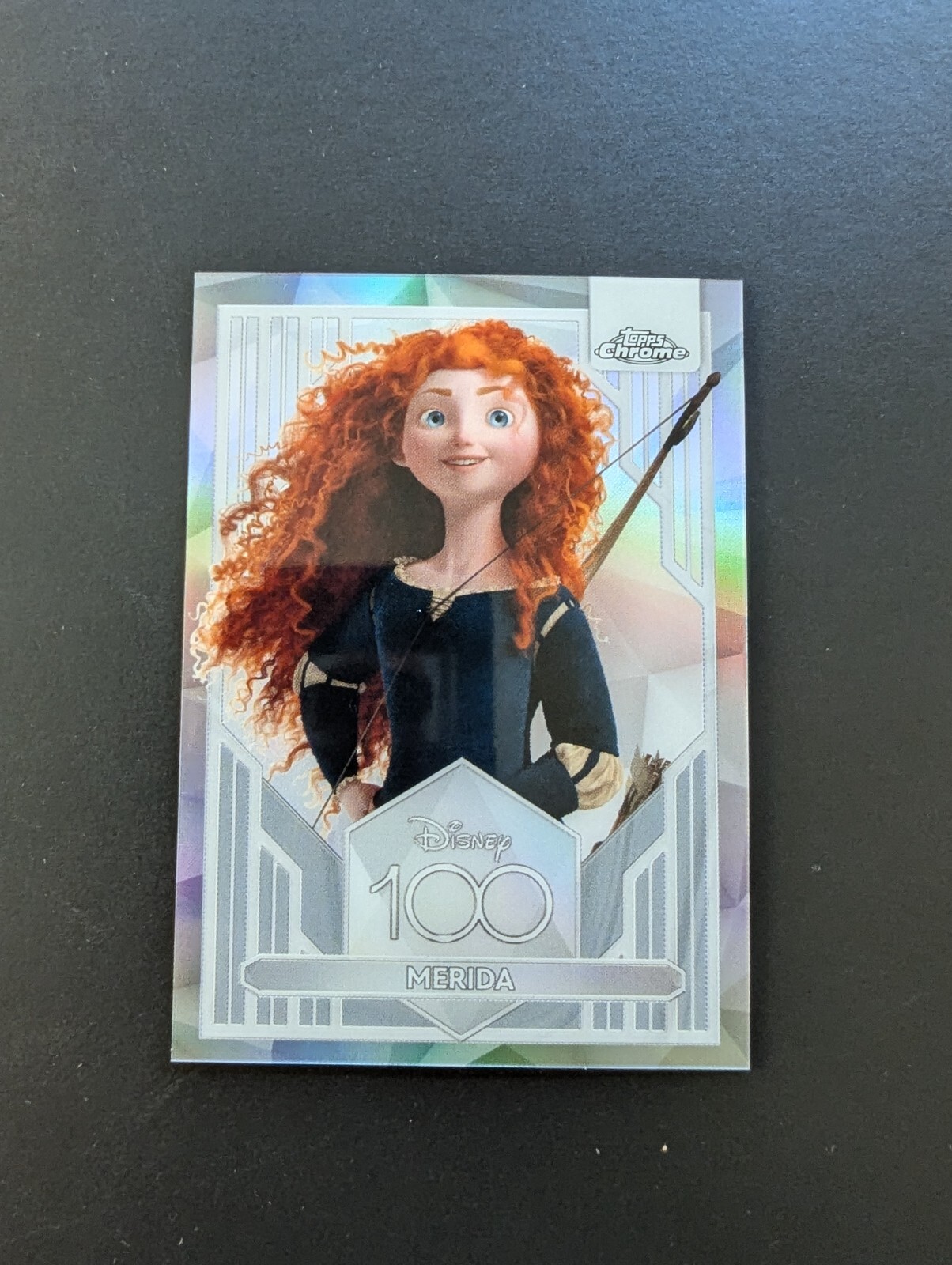 2023 Topps Chrome Disney 100 Merida #37 Refractor – Brave