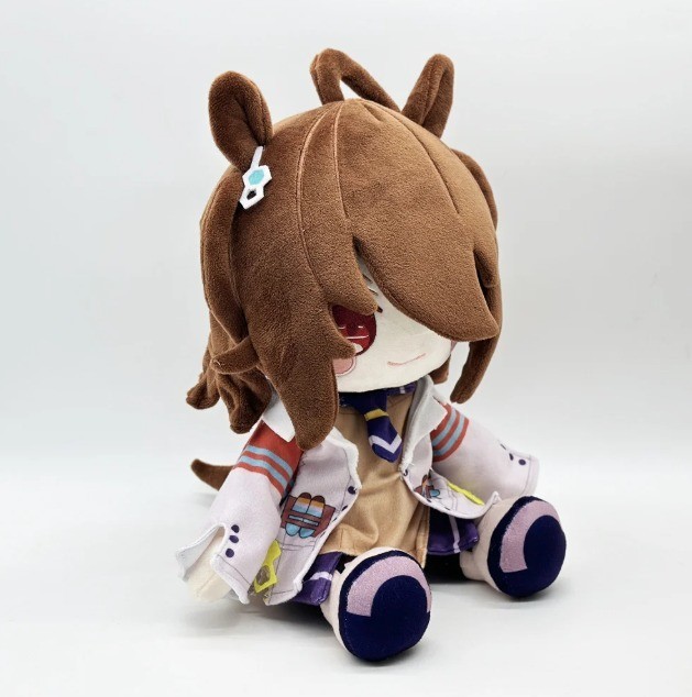 Agnes Tachyon Plush Toy 30CM Soft Stuffed Doll Anime Birthday Gift Collectible
