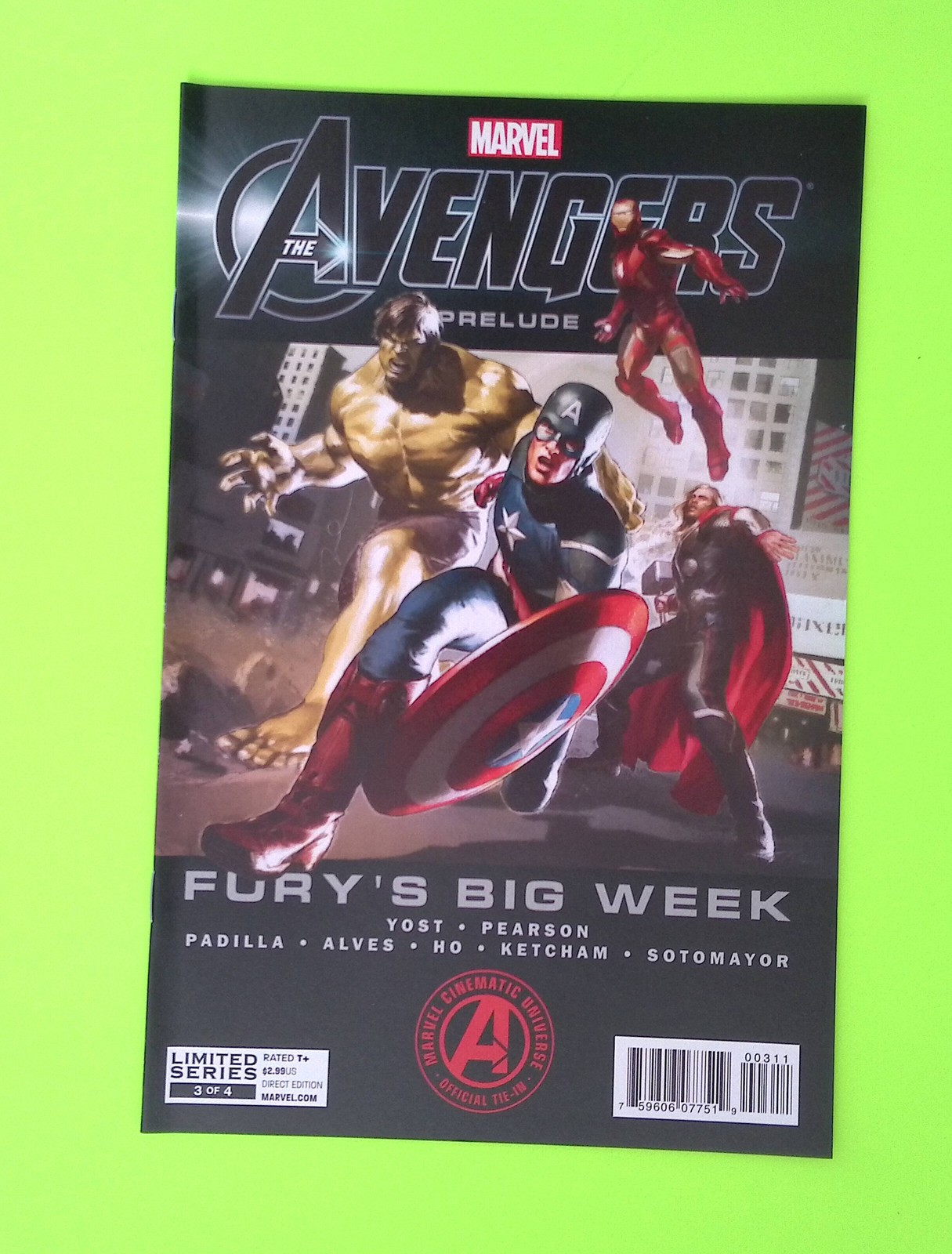 Marvel’s The Avengers Prelude Fury’s Big Week #3 2012 Marvel Comics X45-123