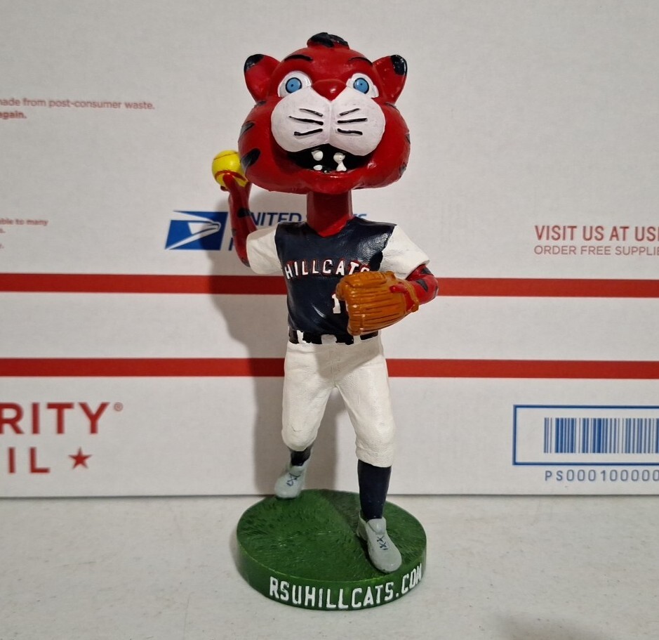 Hunter the Hillcat Mascot Softball Bobblehead RSU Rogers State University Rare